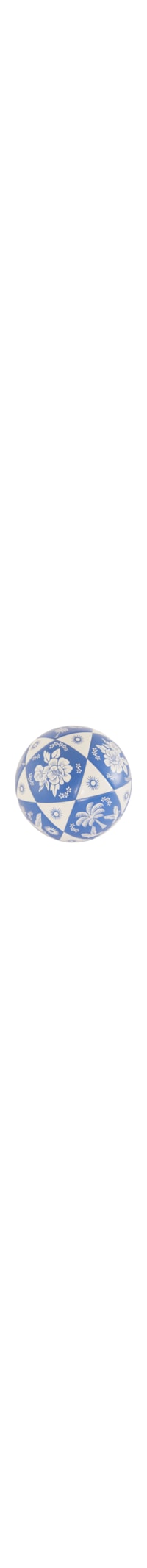 Bola De Altinha Lenço Tropical - Branco