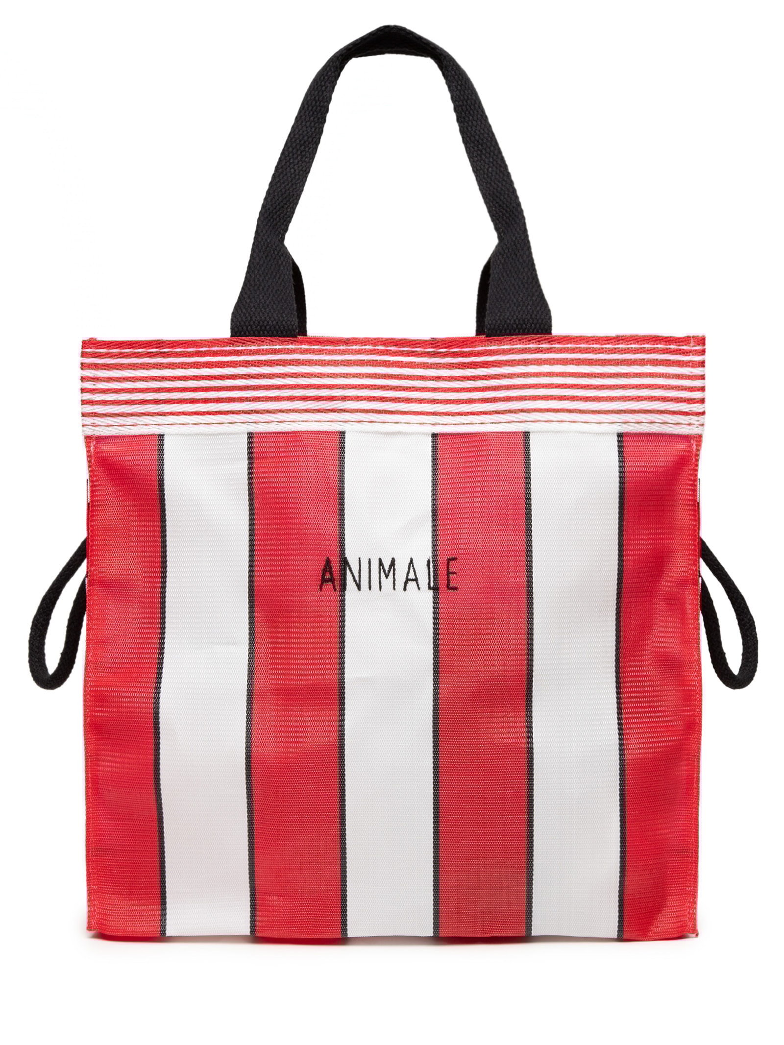 Bolsa Anml Vermelha e Branca Vermelho Animale