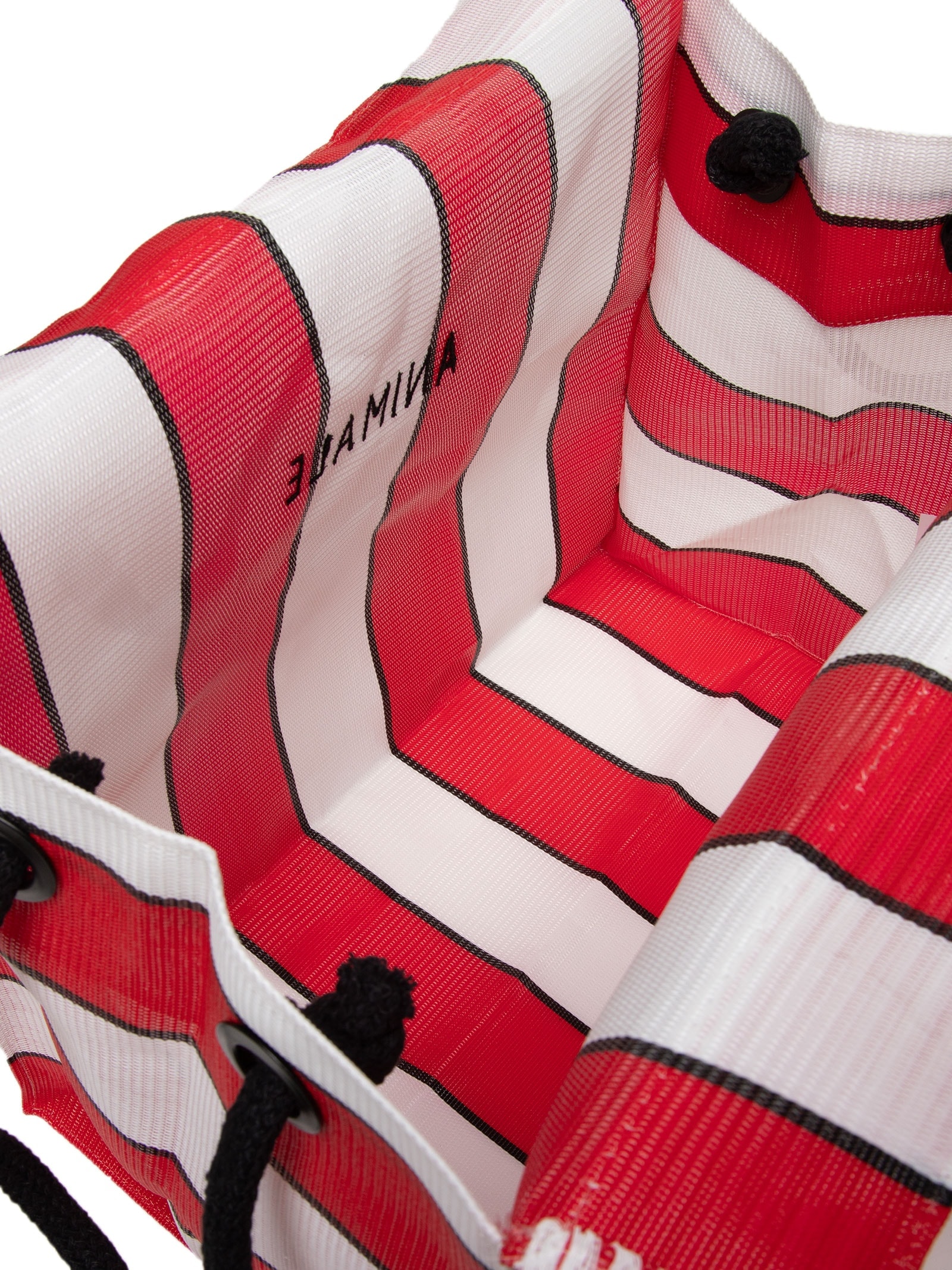 Bolsa Anml Vermelha e Branca Vermelho Animale