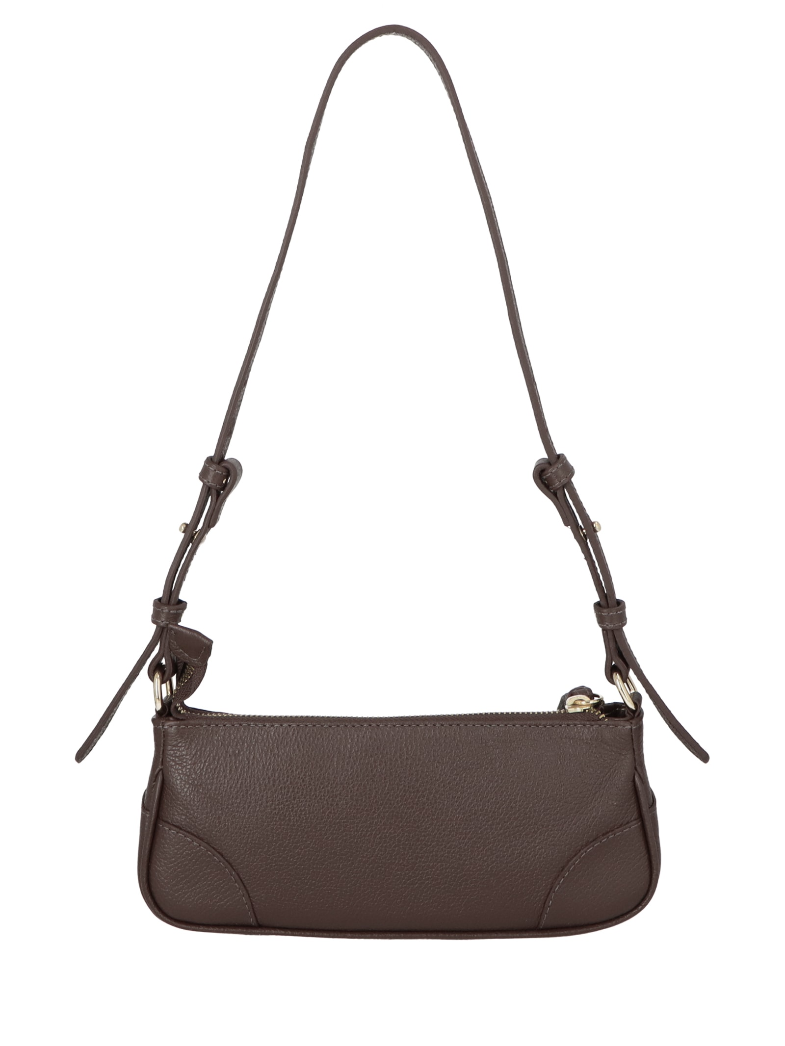 Bolsa Baguete Feminina Pequena Marrom Luiza Barcelos