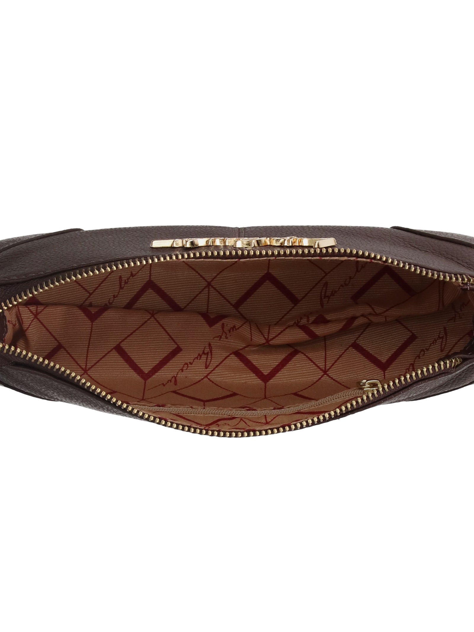 Bolsa Baguete Feminina Pequena – Marrom Luiza Barcelos
