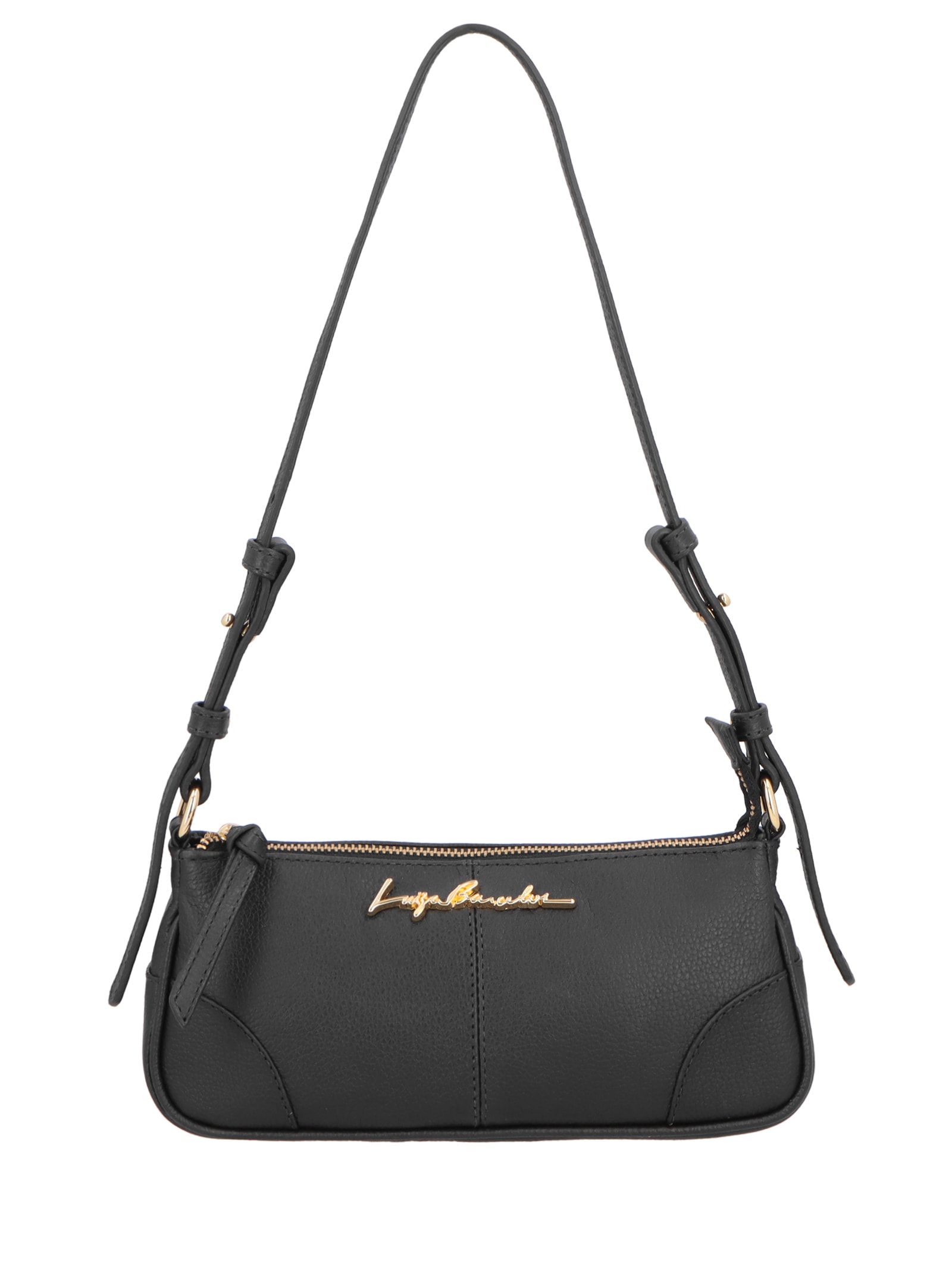 Bolsa Baguete Feminina Pequena – Preto Luiza Barcelos