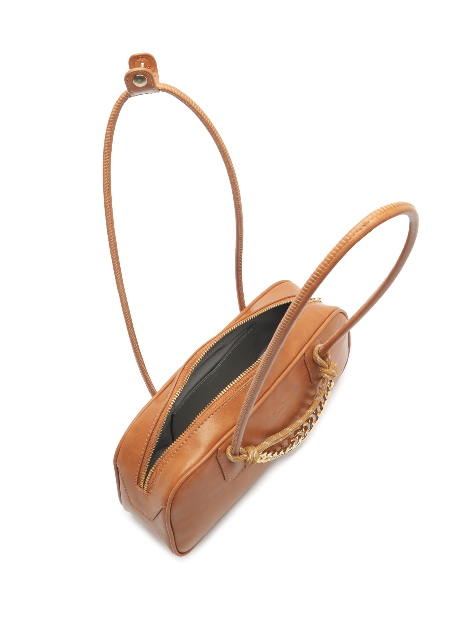 Bolsa Bowling Feminina Marrom Arezzo