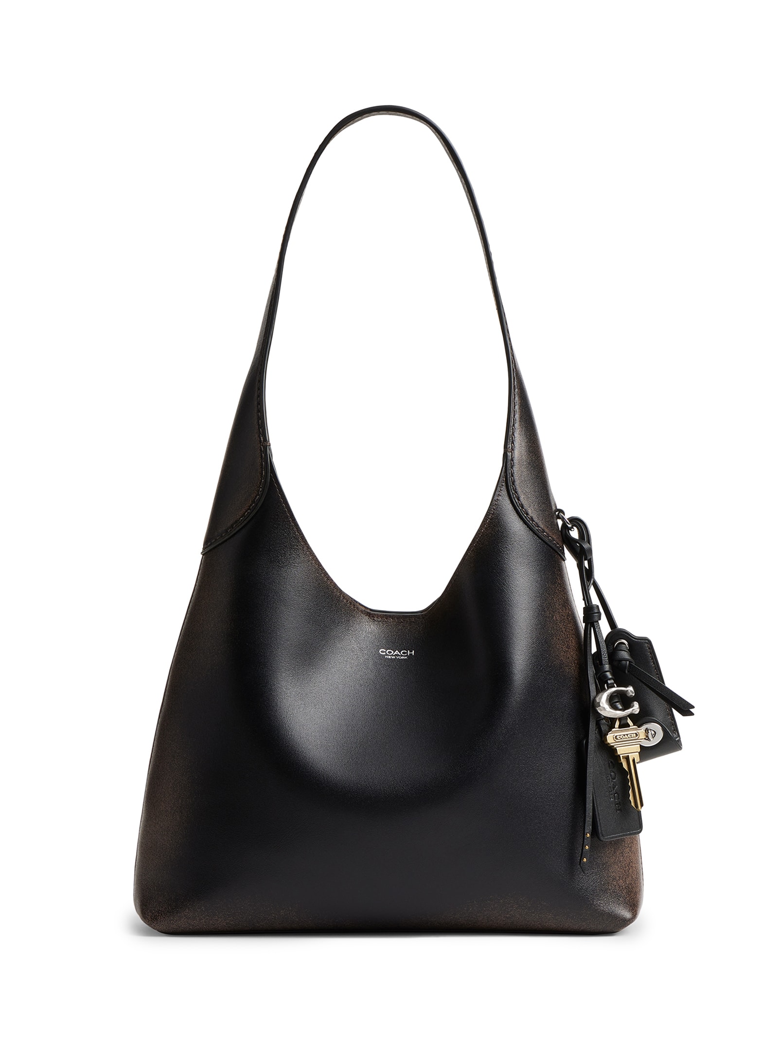 Bolsa Brooklyn Shoulder 28 Loved Leather Feminina Preto Coach