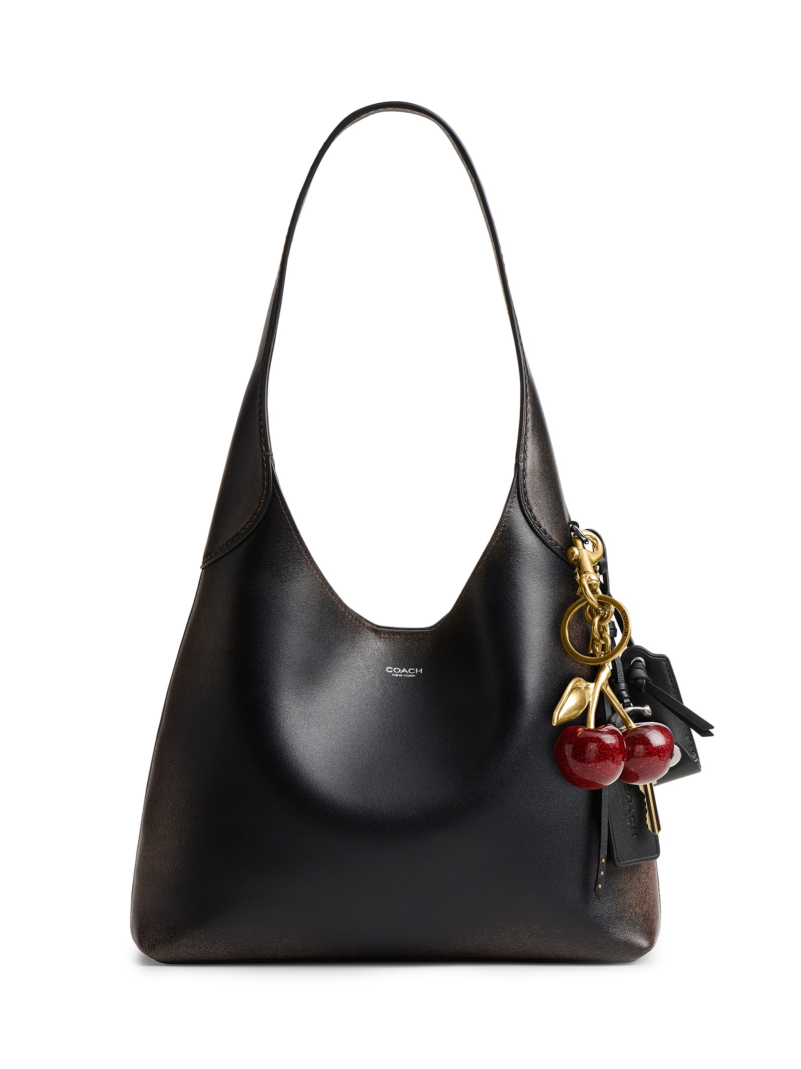 Bolsa Brooklyn Shoulder 28 Loved Leather Feminina Preto Coach