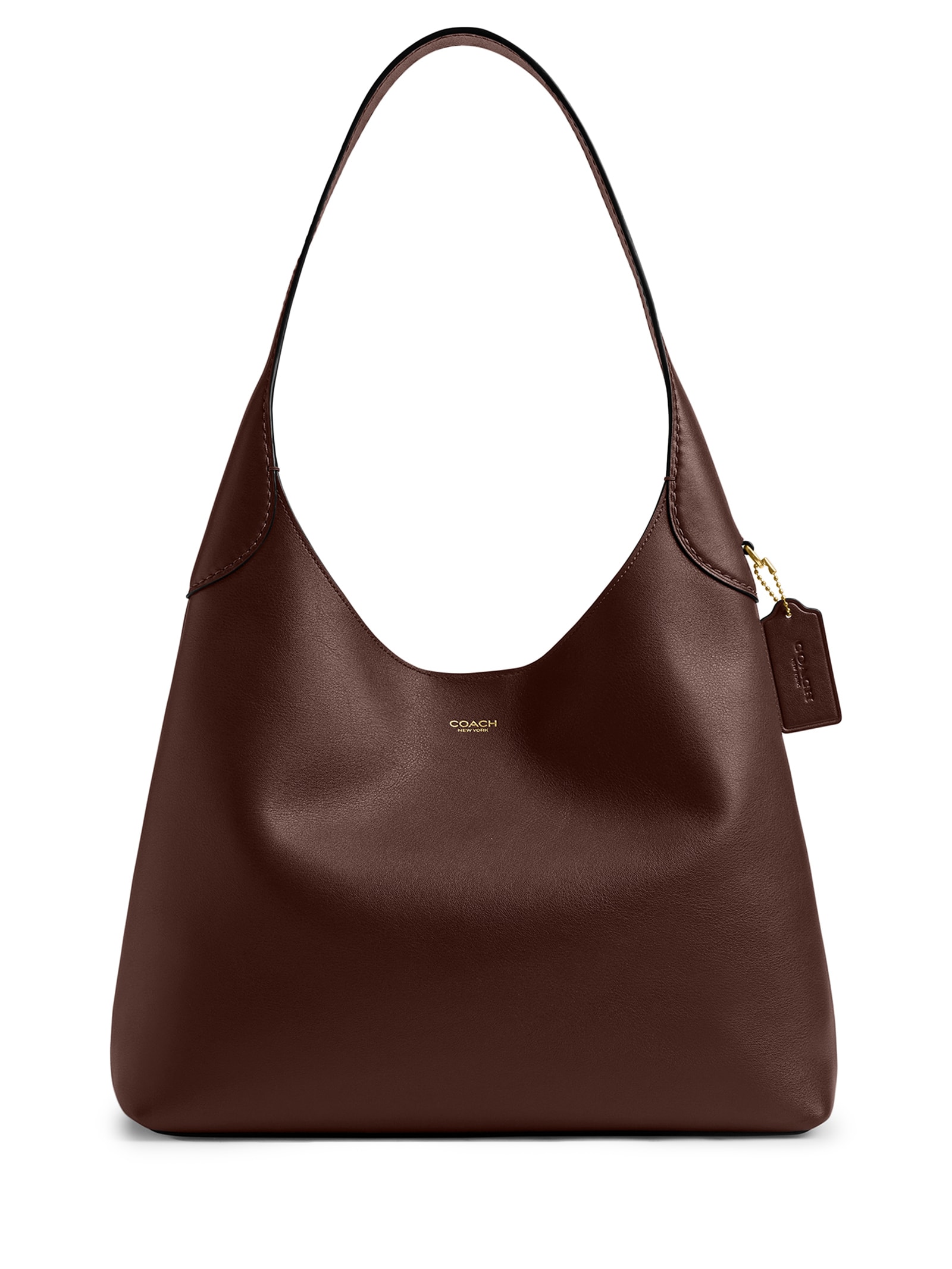 Bolsa Brooklyn Shoulder 34 Feminina Marrom Coach