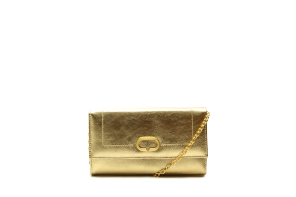 Bolsa Carteira Feminina Diana - Dourado