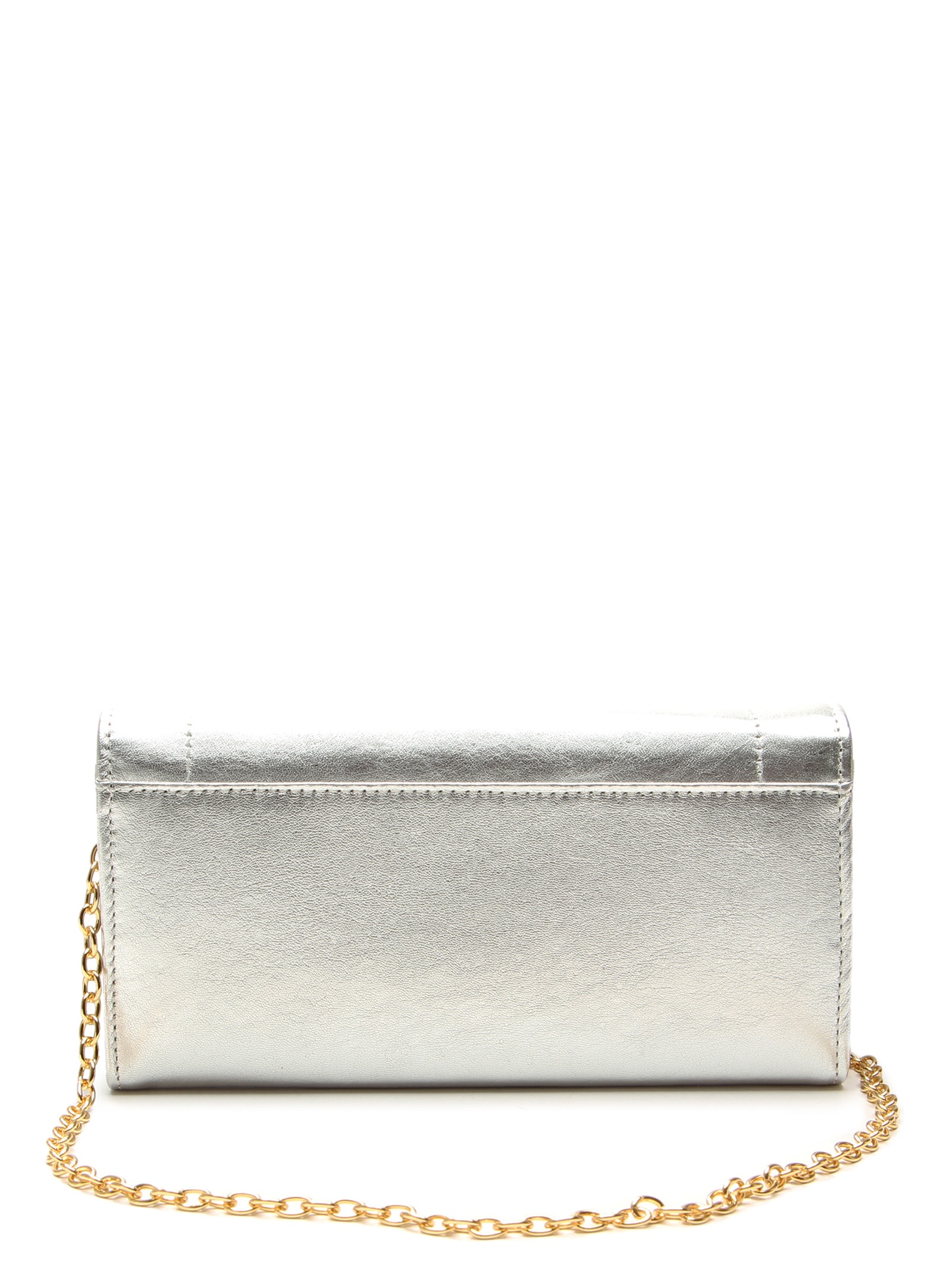Bolsa Carteira Feminina Diana Prateado Vicenza