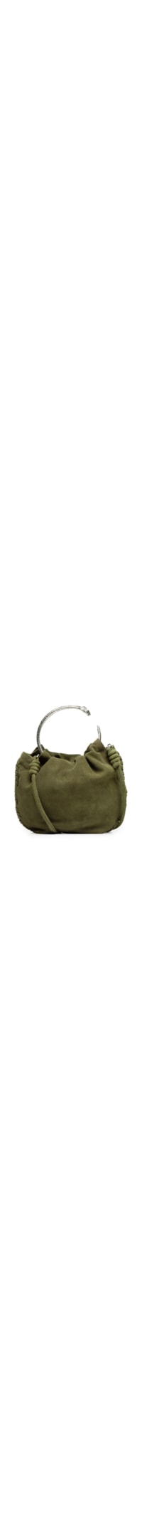 Bolsa De Chamois Mini Metal Snake - Verde