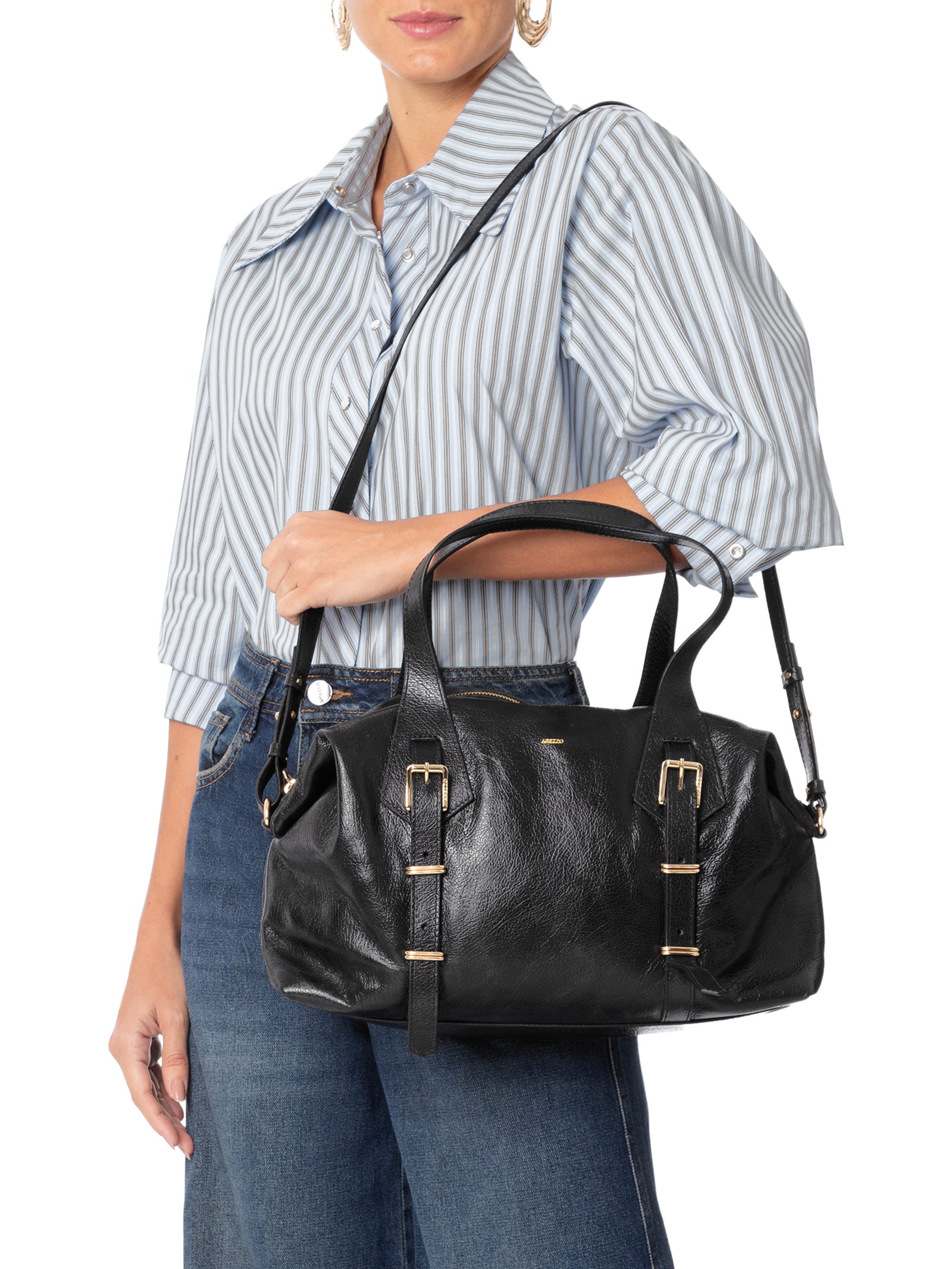 Bolsa De Mão Feminina Preto Arezzo