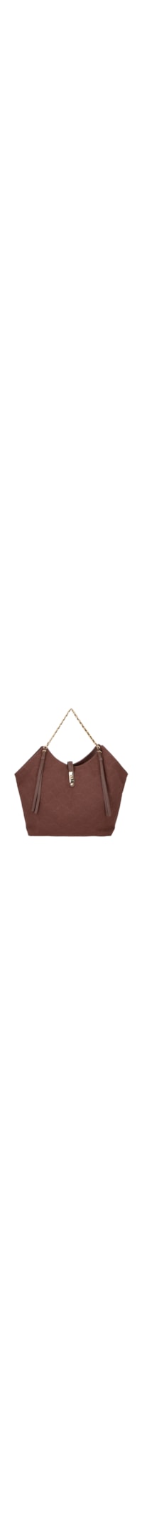 Bolsa De Ombro Feminina Lona Cargo Dubl Viena - Marrom