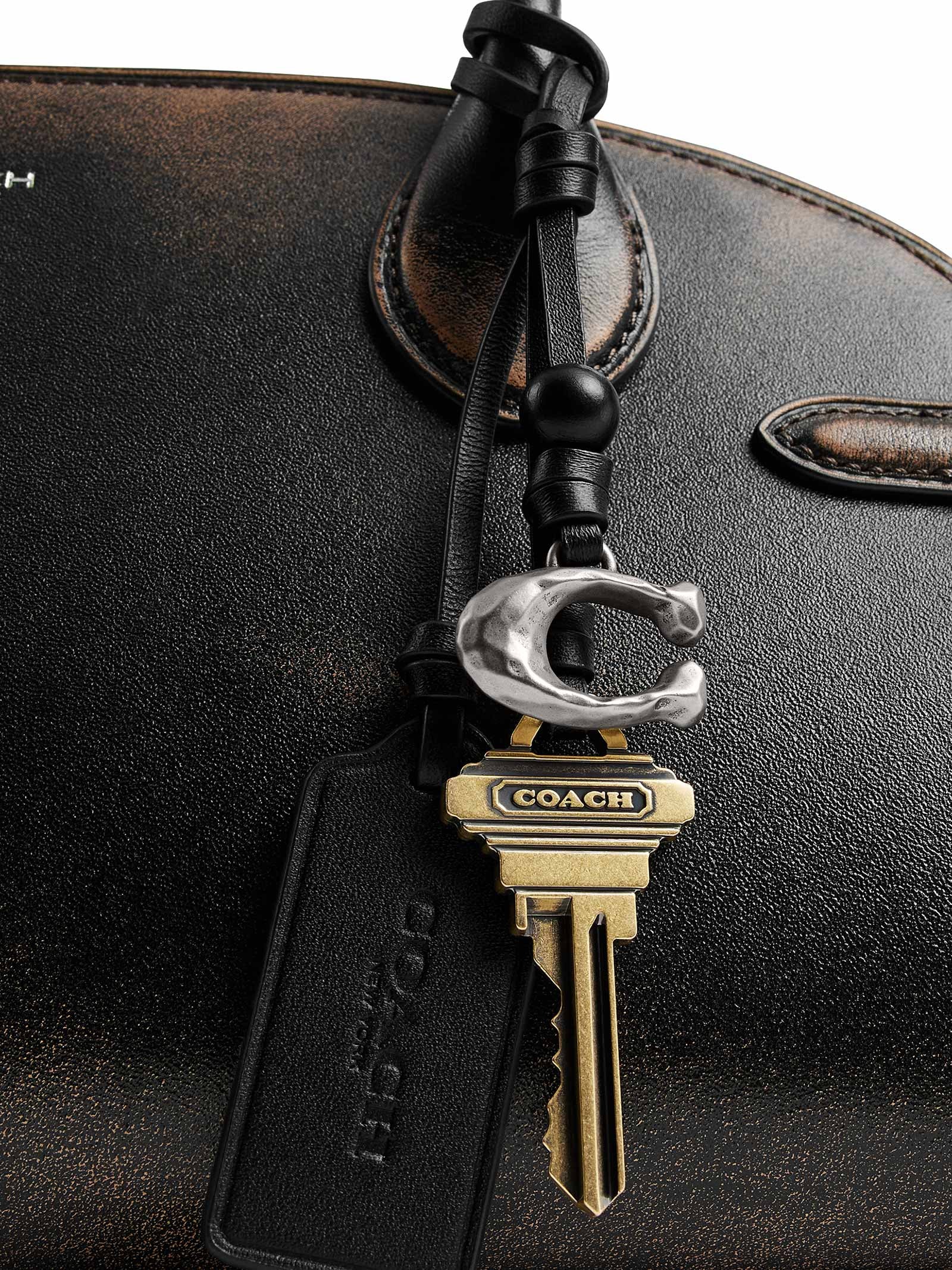 Bolsa Empire Carryall 34 Loved Leather Feminino  Preto Coach