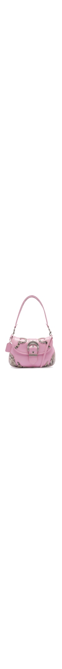 Bolsa Feininina Shoulder Texas Couro - Rosa