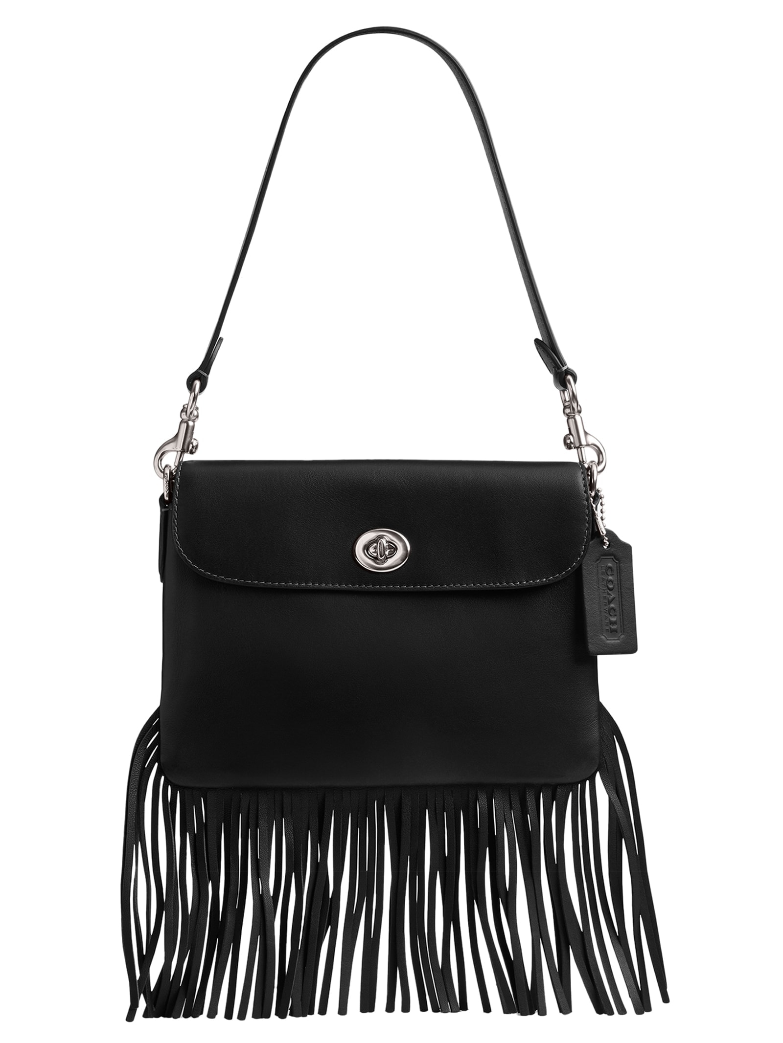 Bolsa Feminina 1964 Fringe Preto Coach