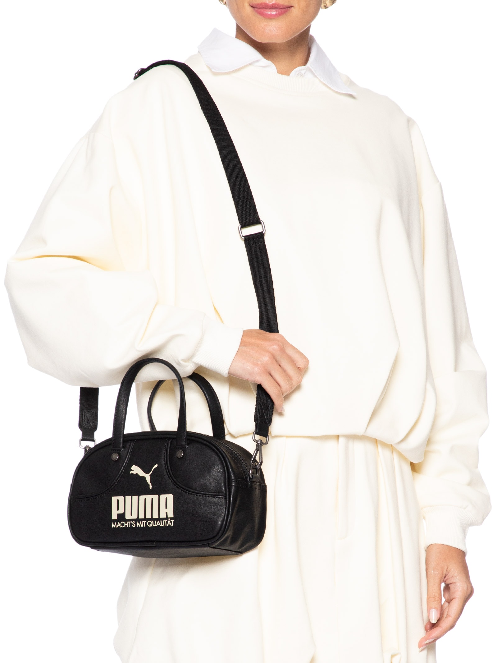 Bolsa Feminina 1976 Archive Mini Grip Bag Preto Puma