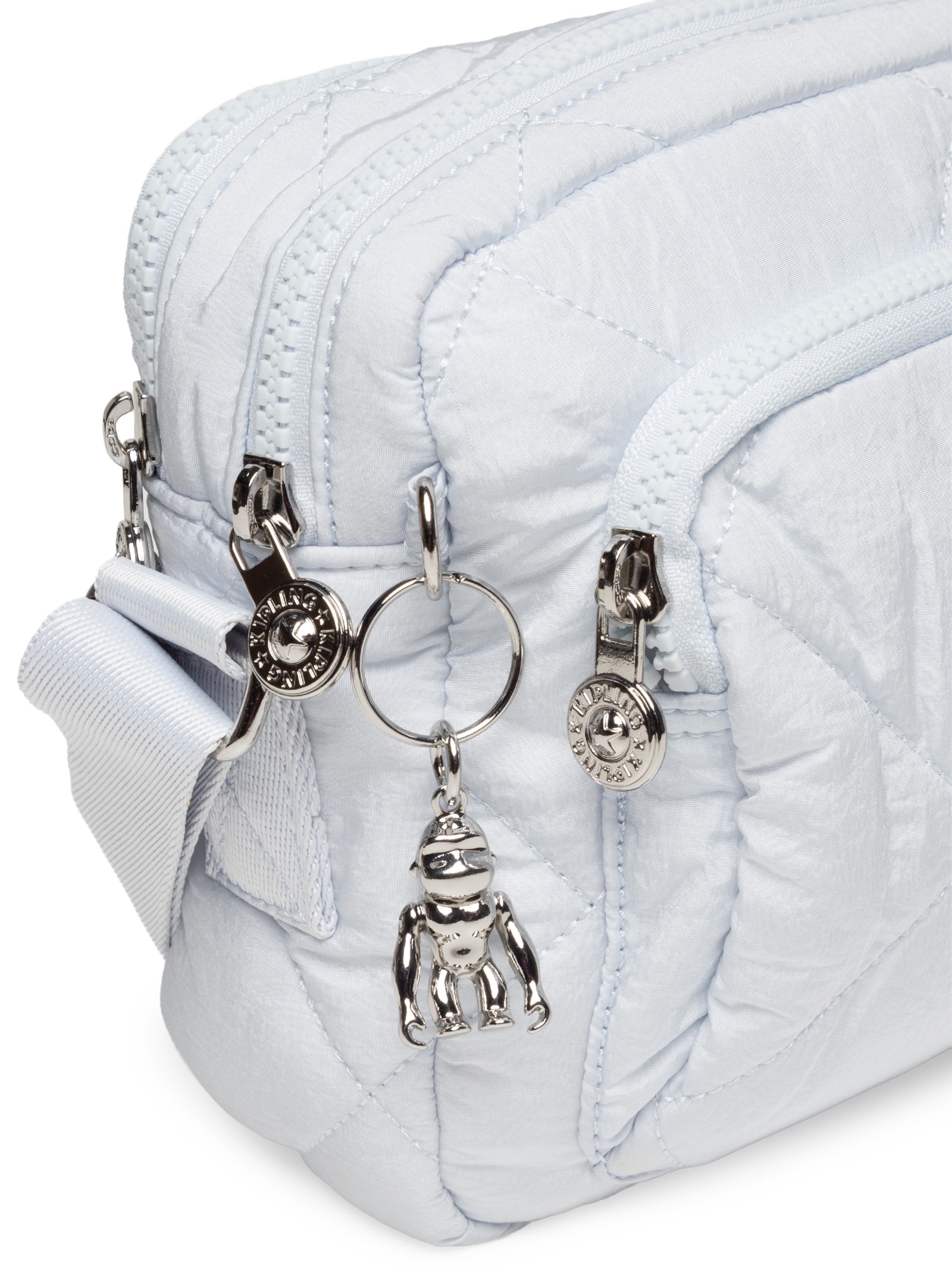 Bolsa Feminina Abanu M Zip Azul Kipling
