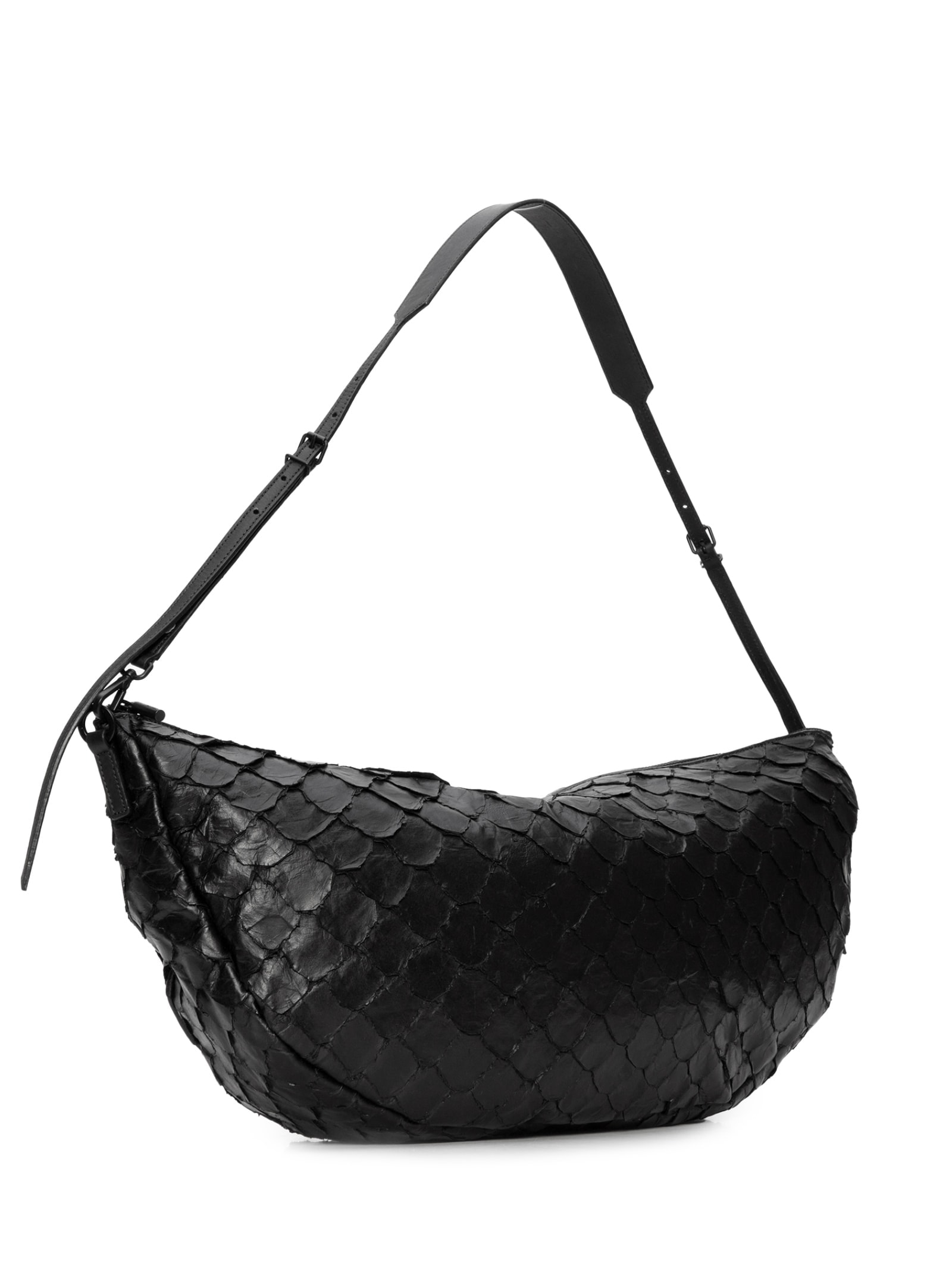Bolsa Feminina Andiroba Pirarucu Soft Bag Preto Osklen