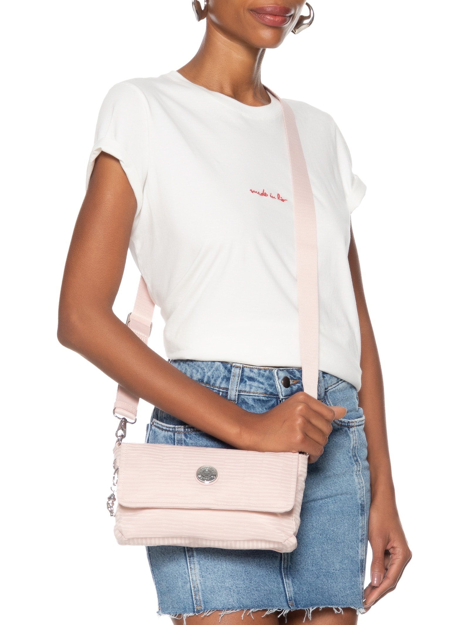 Bolsa Feminina Aras Up Rosa Kipling