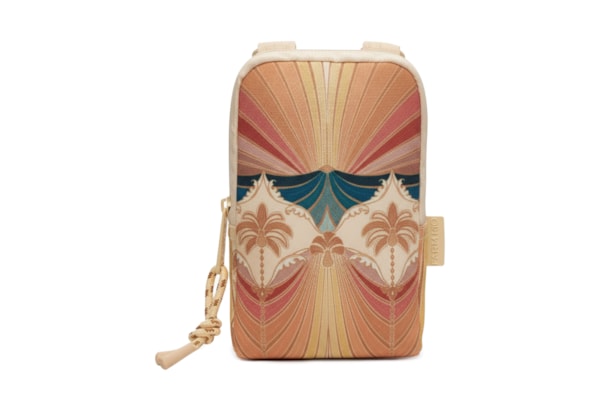 Bolsa Feminina Arpoador Abacaxi Decor - Bege