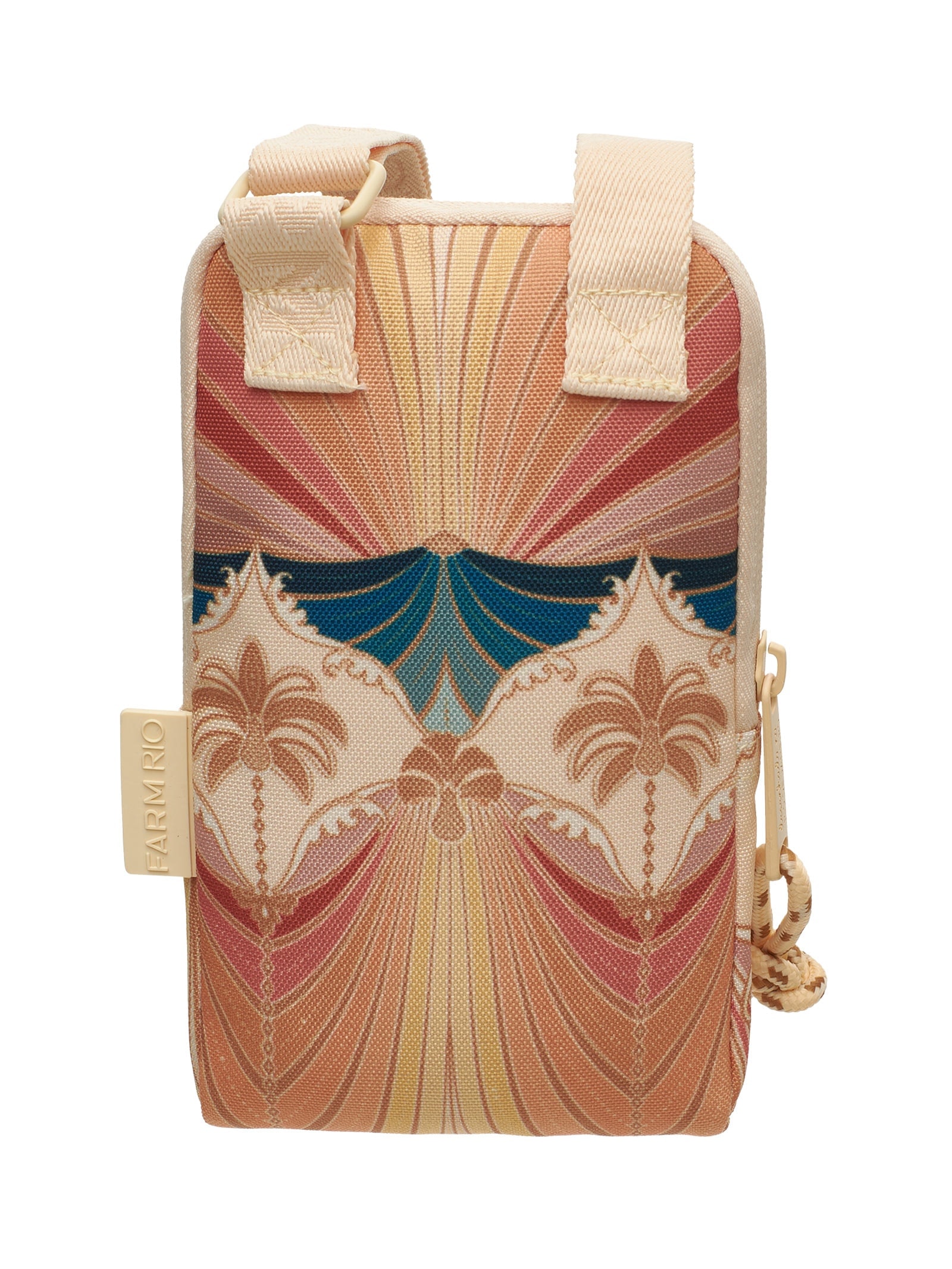 Bolsa Feminina Arpoador Abacaxi Decor Bege Farm Etc