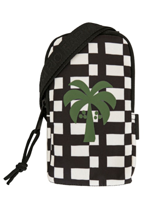Bolsa Feminina Arpoador Sonho Gráfico – Preto