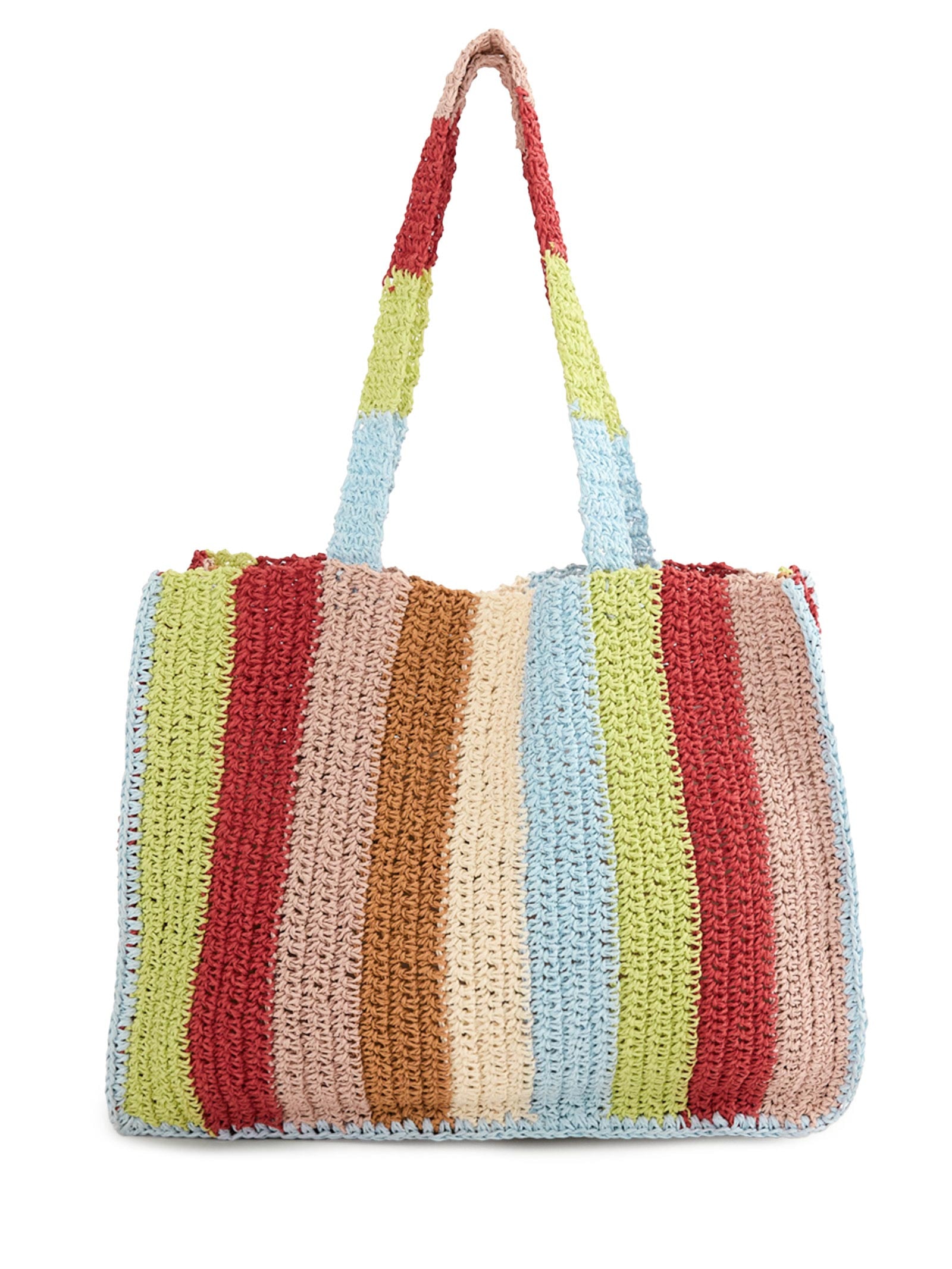 Bolsa Feminina Artesanal Rio Tipográfico Listra M Azul Farm Etc