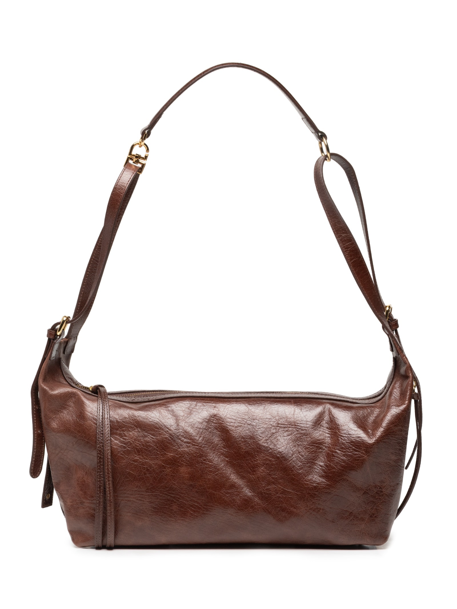 Bolsa Feminina Atlanta Grande Marrom Luiza Barcelos