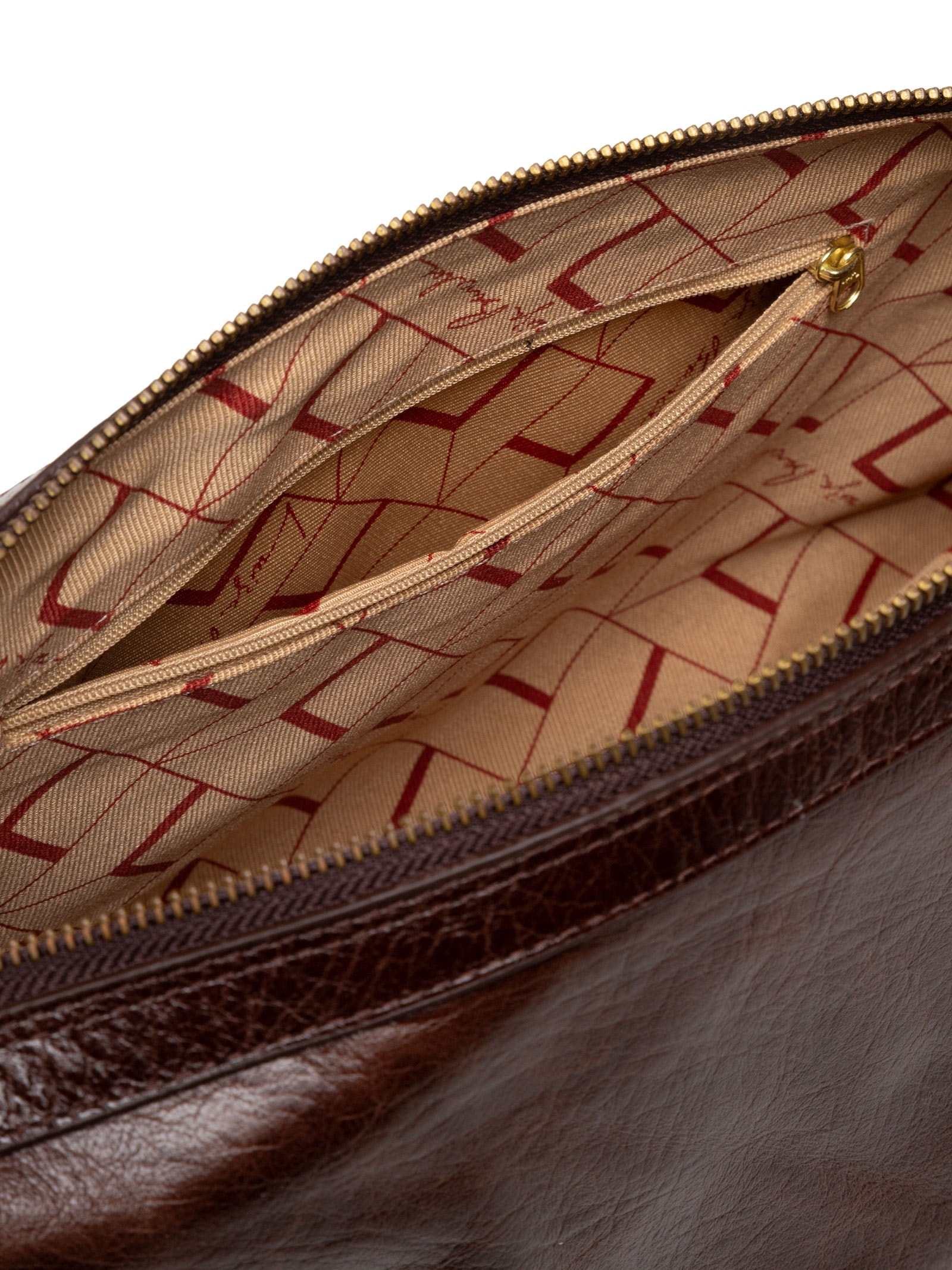 Bolsa Feminina Atlanta Grande Marrom Luiza Barcelos