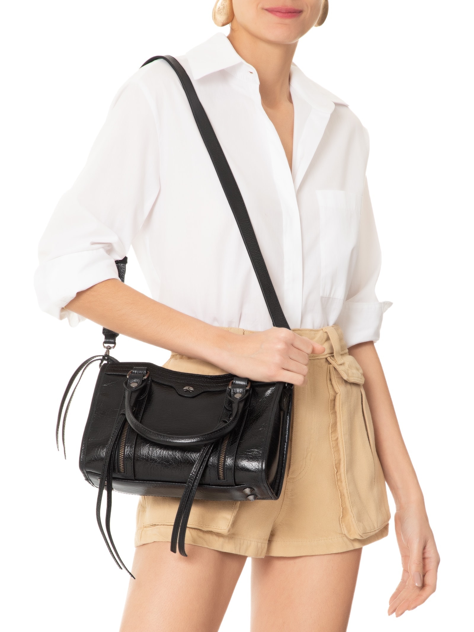 Bolsa Feminina Atlanta Preto Luiza Barcelos