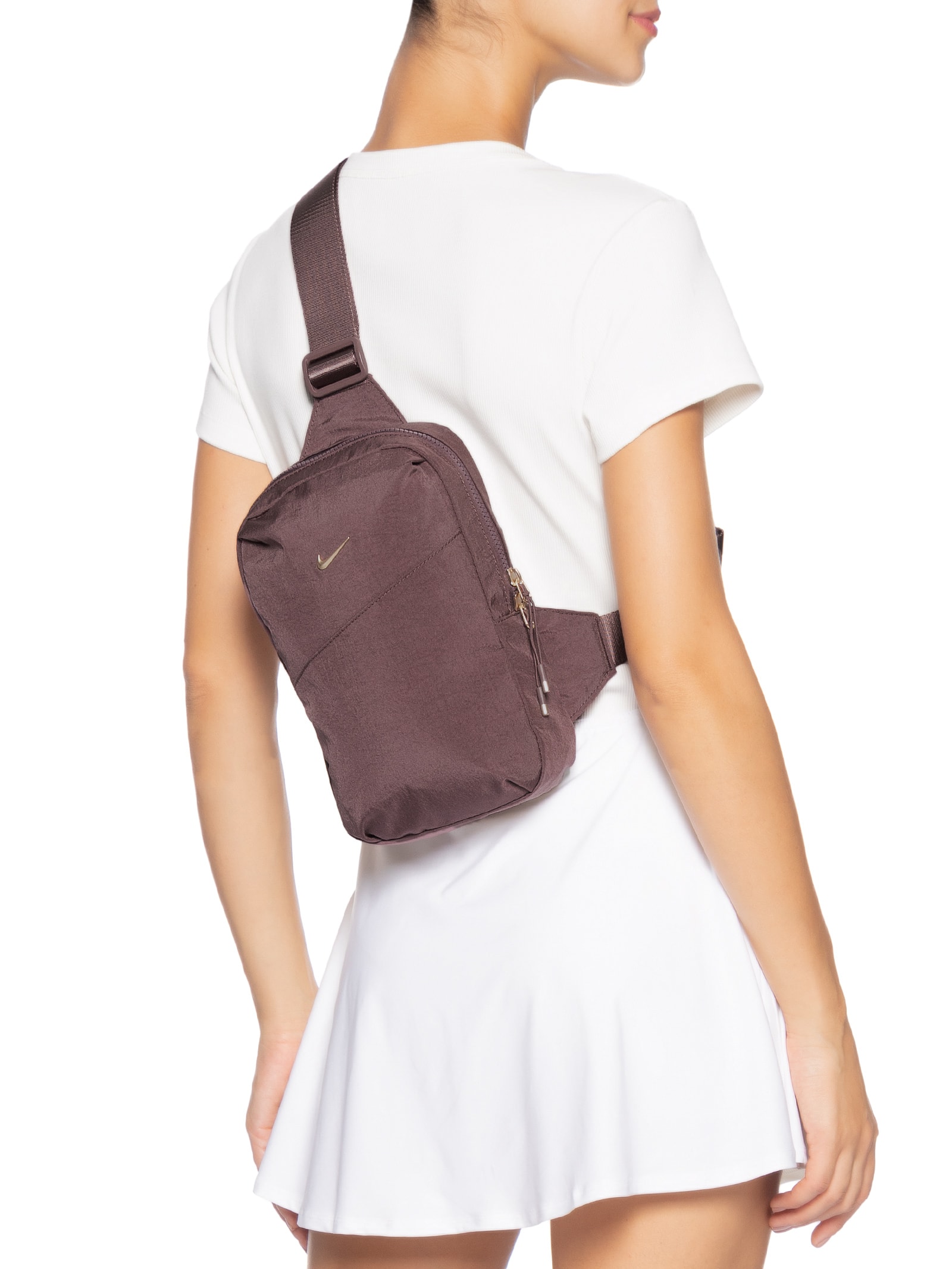 Bolsa Feminina Aura Crossbody 5L Marrom Nike