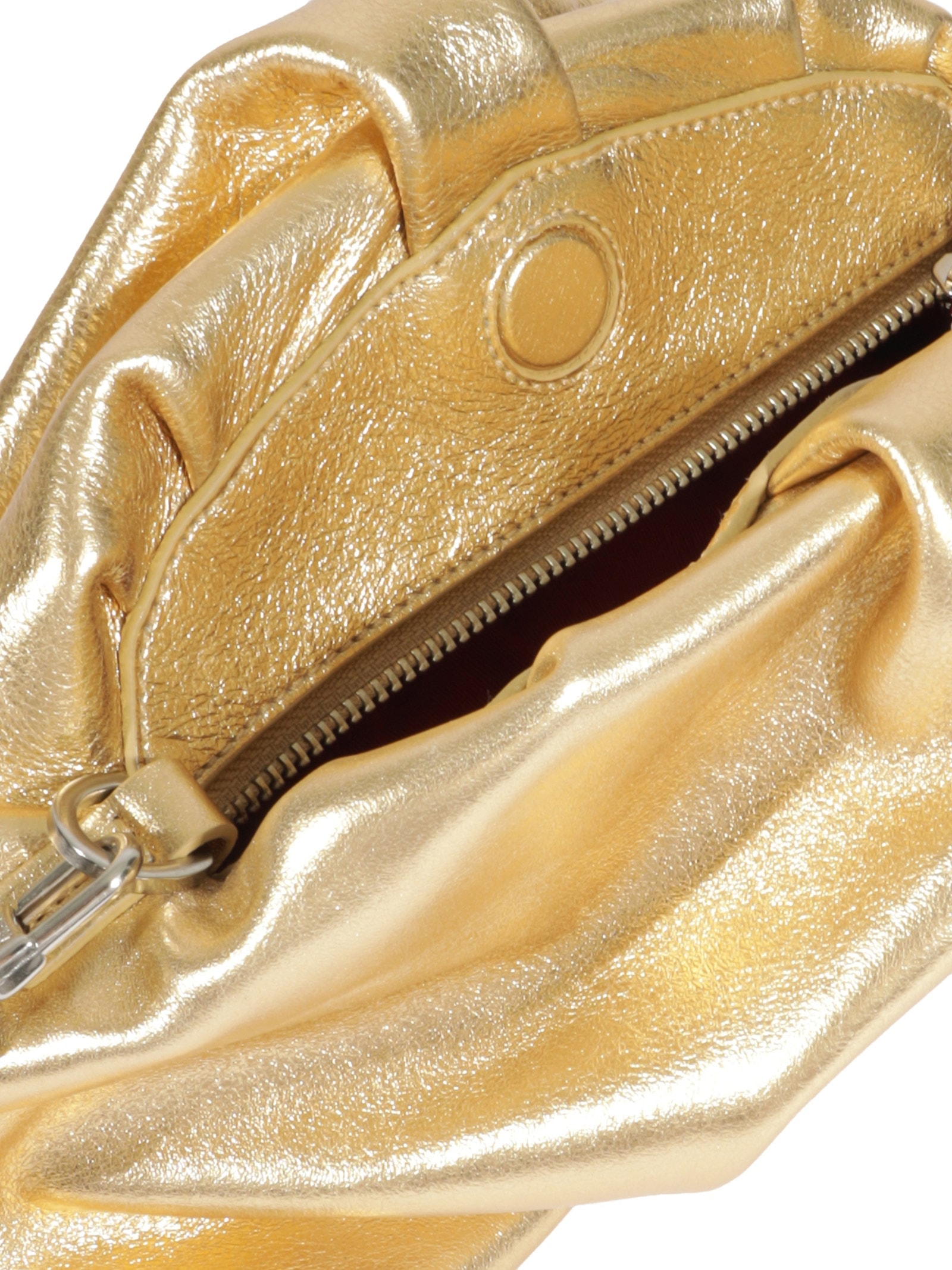 Schutz - Bolsa Feminina Avril Média Couro - Dourado