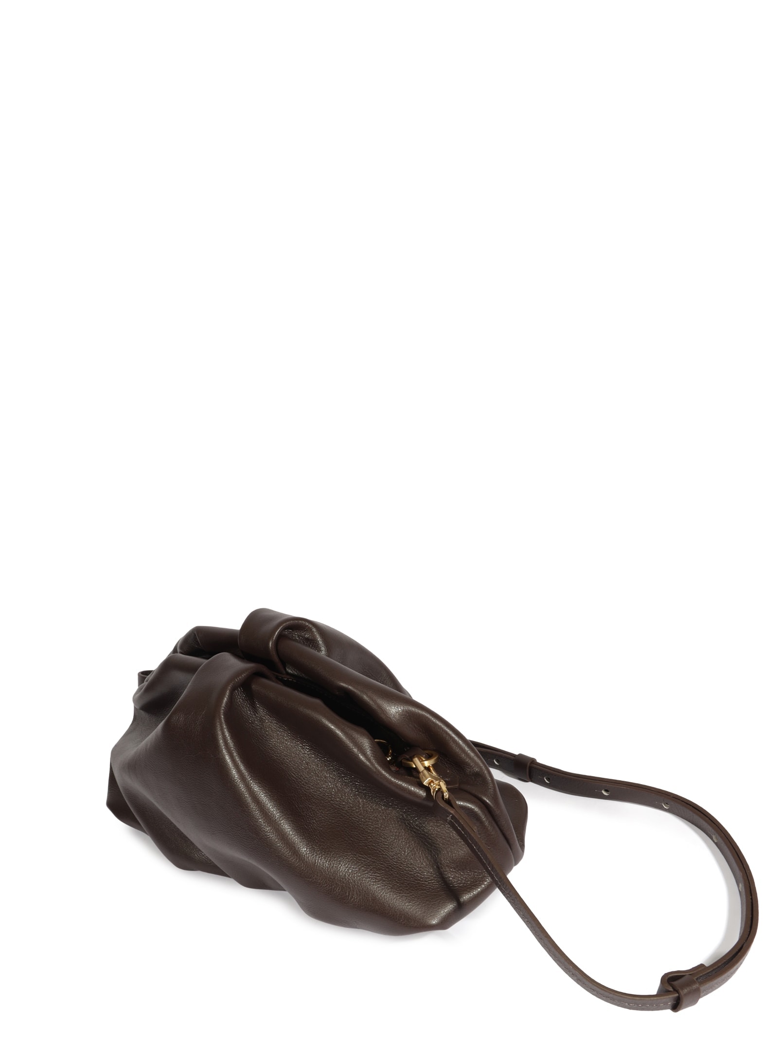 Schutz - Bolsa Feminina Avril Média Couro - Marrom