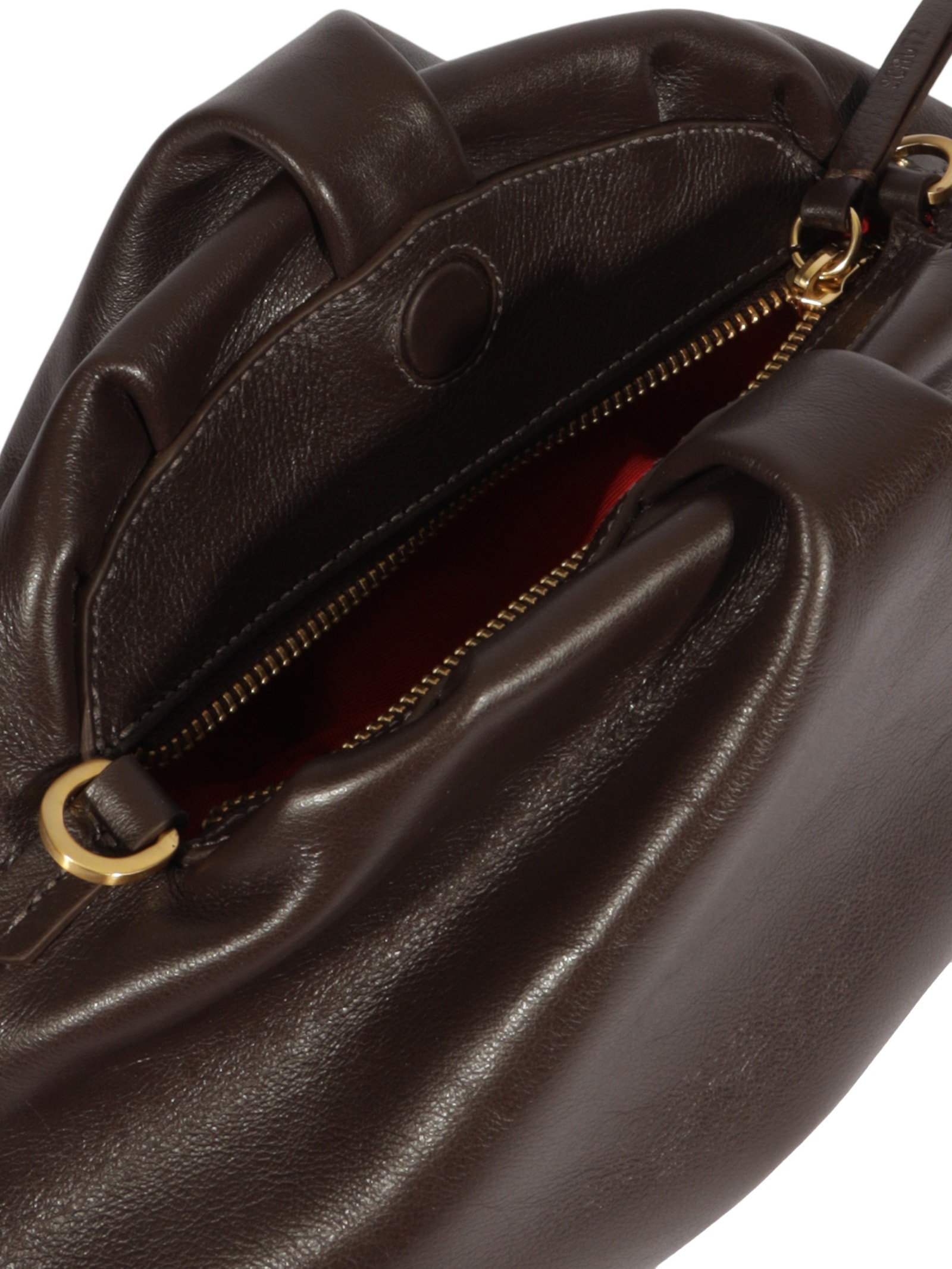 Schutz - Bolsa Feminina Avril Média Couro - Marrom