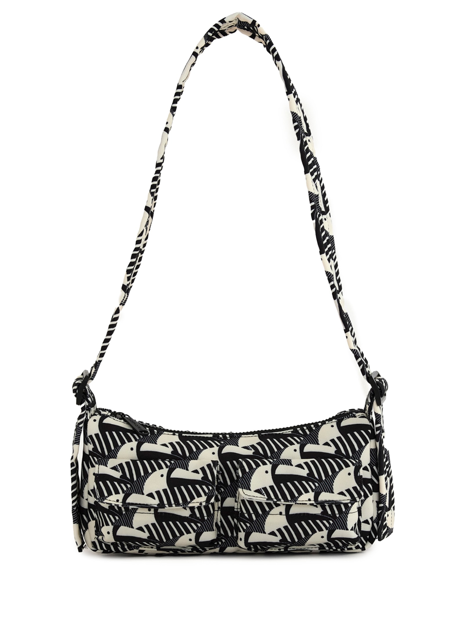 Bolsa Feminina Baguete Bico De Tucano Preto Farm Etc