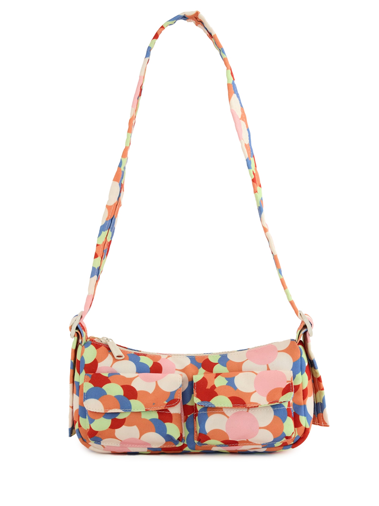 Bolsa Feminina Baguete Fábrica Pequena Laranja Farm Etc