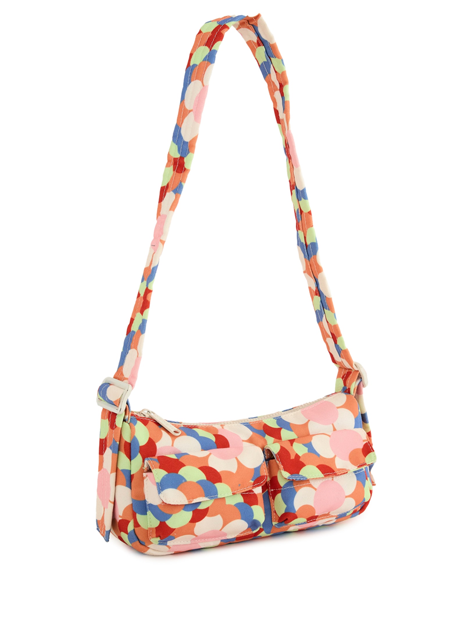 Bolsa Feminina Baguete Fábrica Pequena Laranja Farm Etc