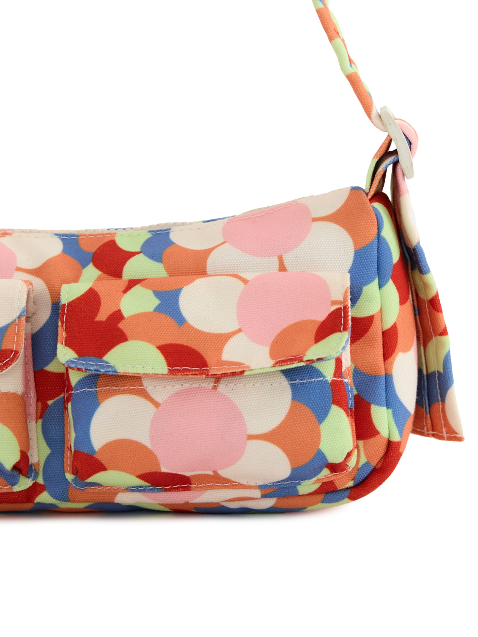 Bolsa Feminina Baguete Fábrica Pequena Laranja Farm Etc