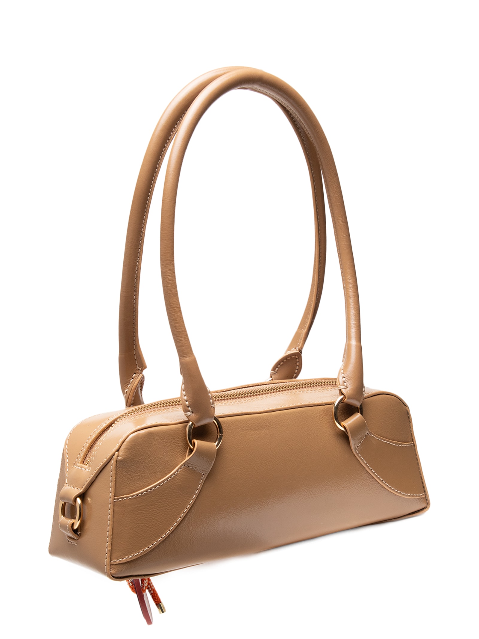 Bolsa Feminina Baguete Marrom Luiza Barcelos
