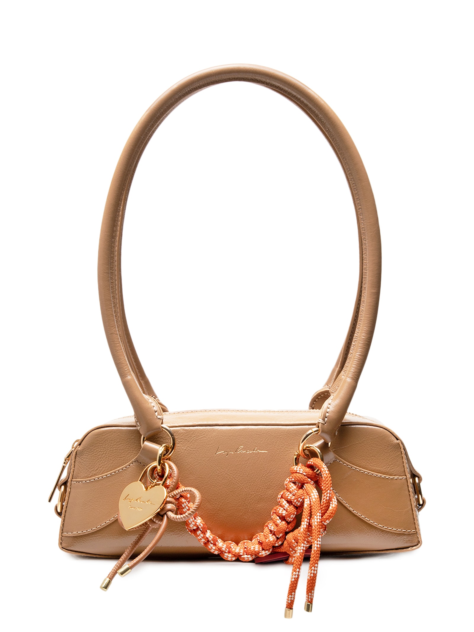 Bolsa Feminina Baguete Marrom Luiza Barcelos