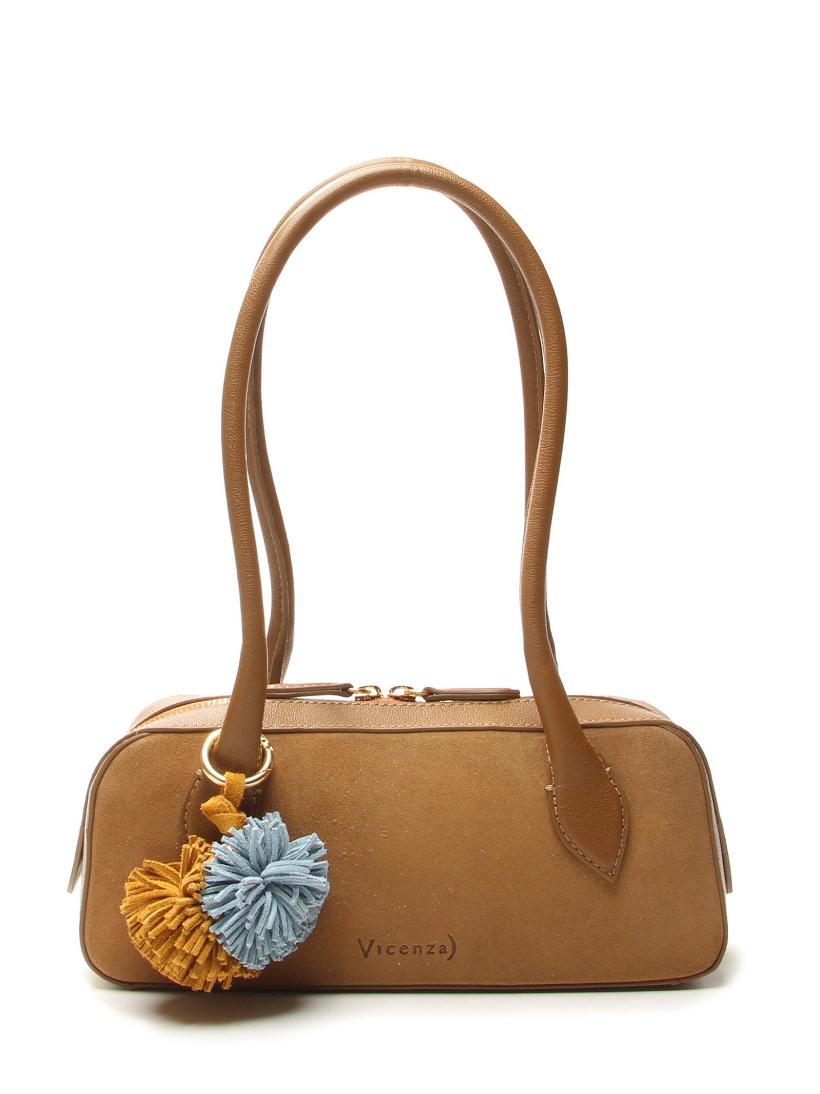 Bolsa Feminina Baguete Marrom Vicenza