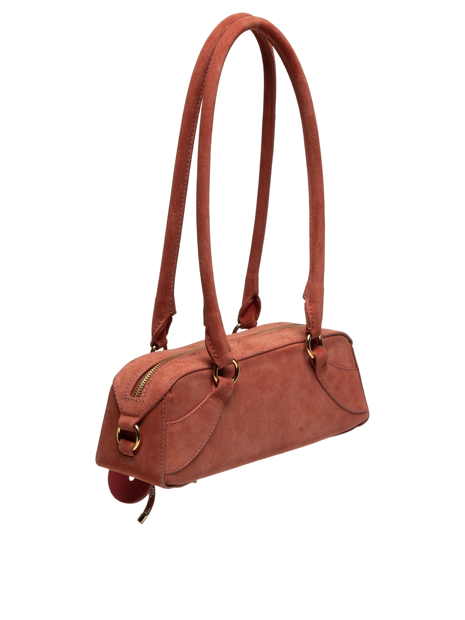 Bolsa Feminina Baguete Marrom Luiza Barcelos