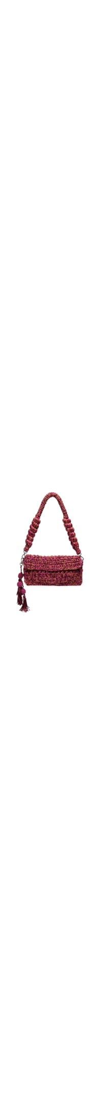 Bolsa Feminina Baguete Nuvem - Rosa
