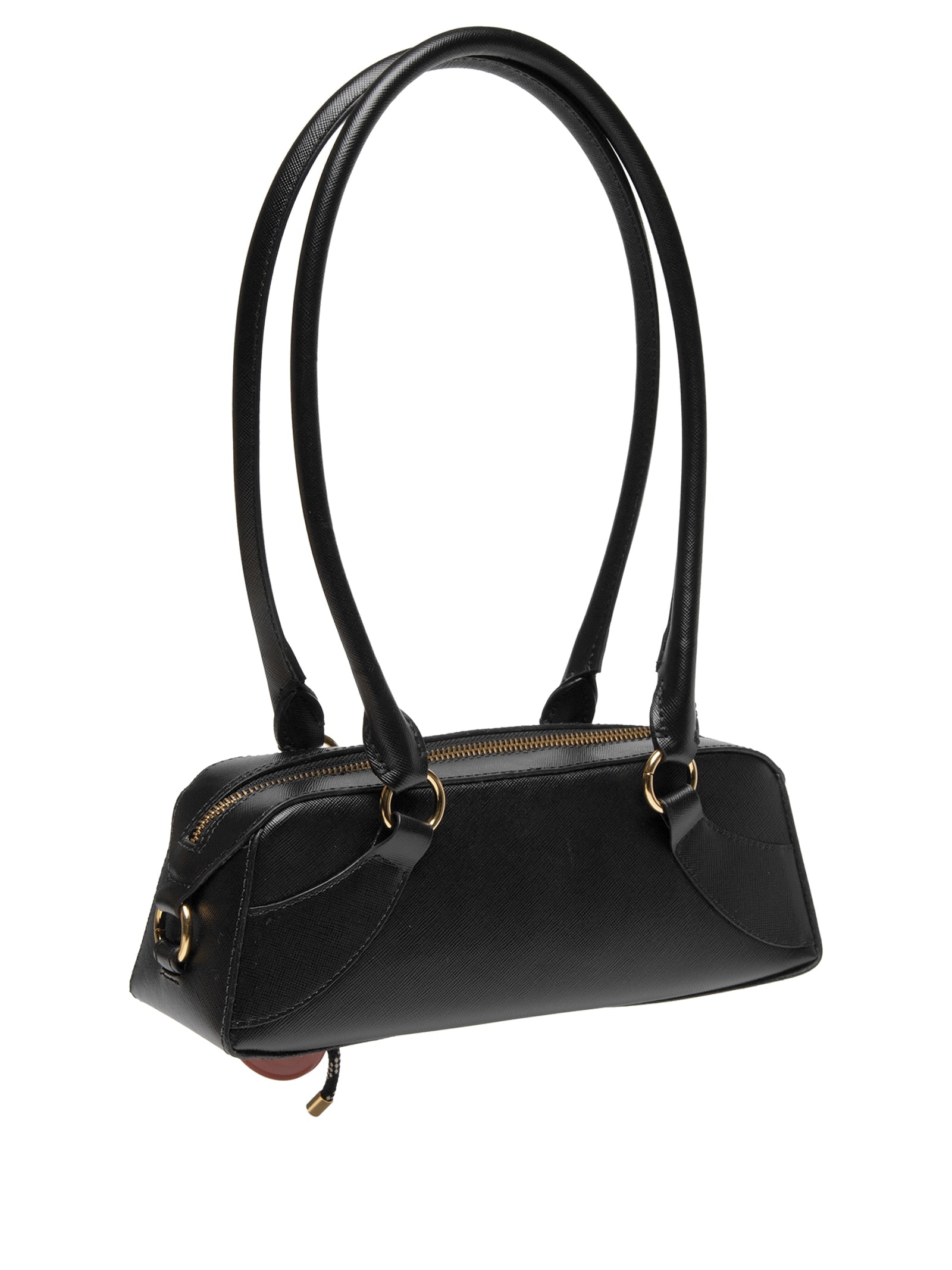 Bolsa Feminina Baguete Preto Luiza Barcelos