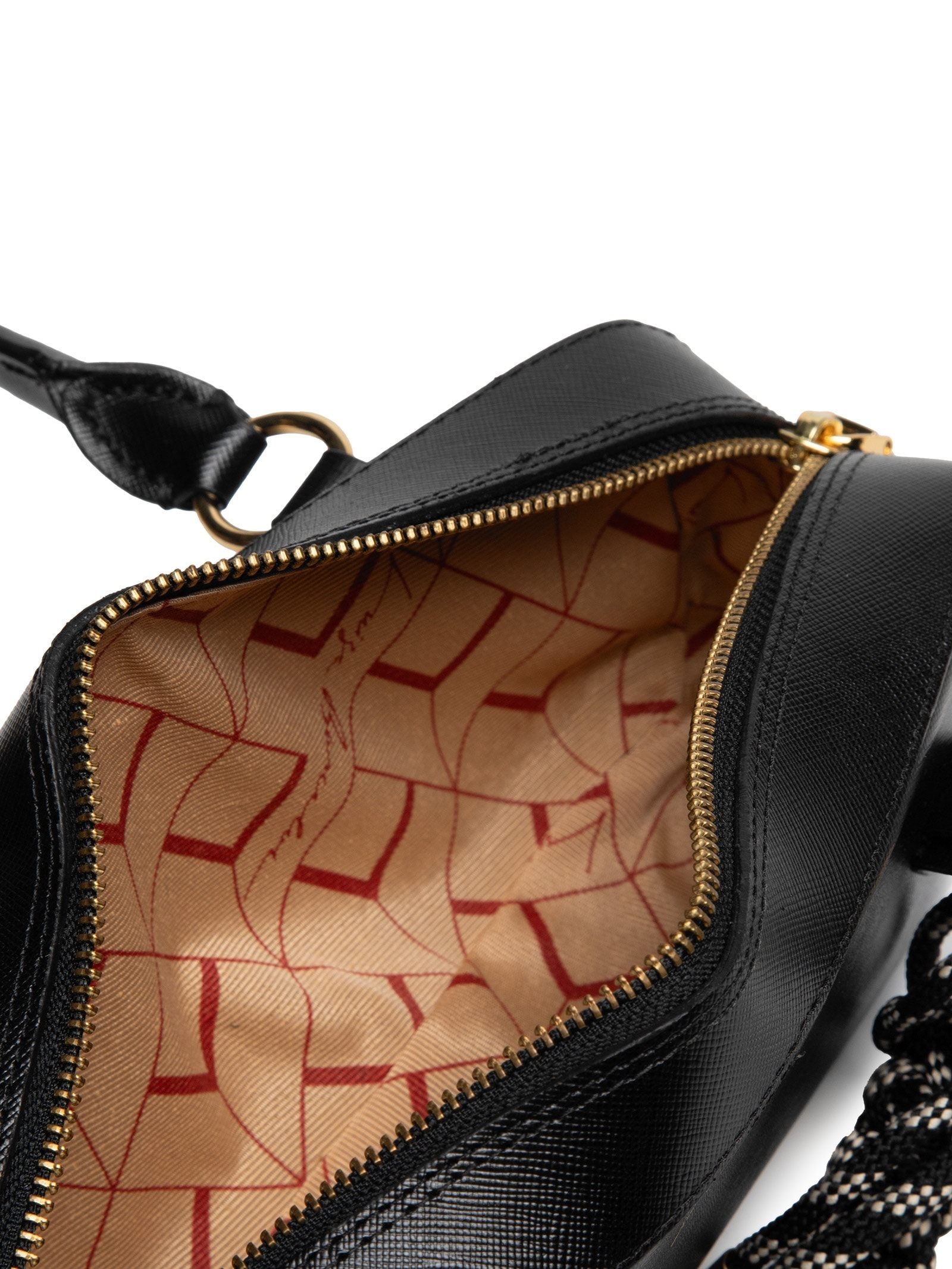 Bolsa Feminina Baguete Preto Luiza Barcelos