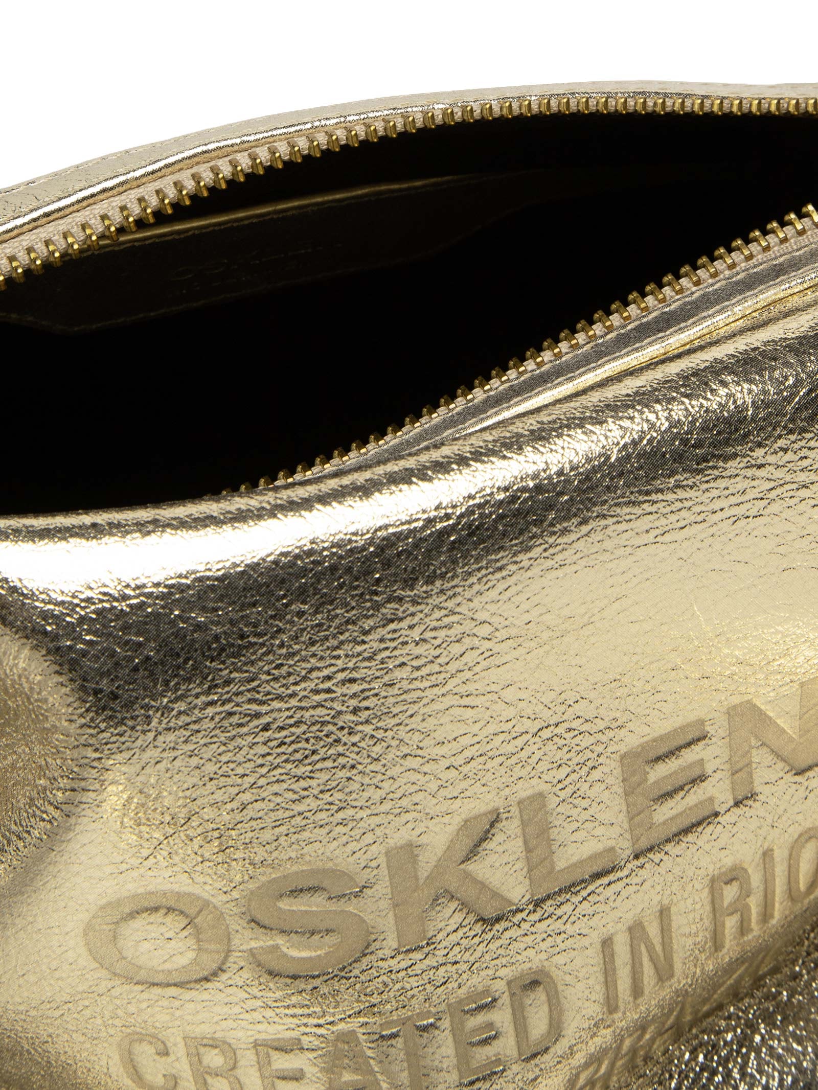 Bolsa Feminina Bakare Ouro Dourado Osklen