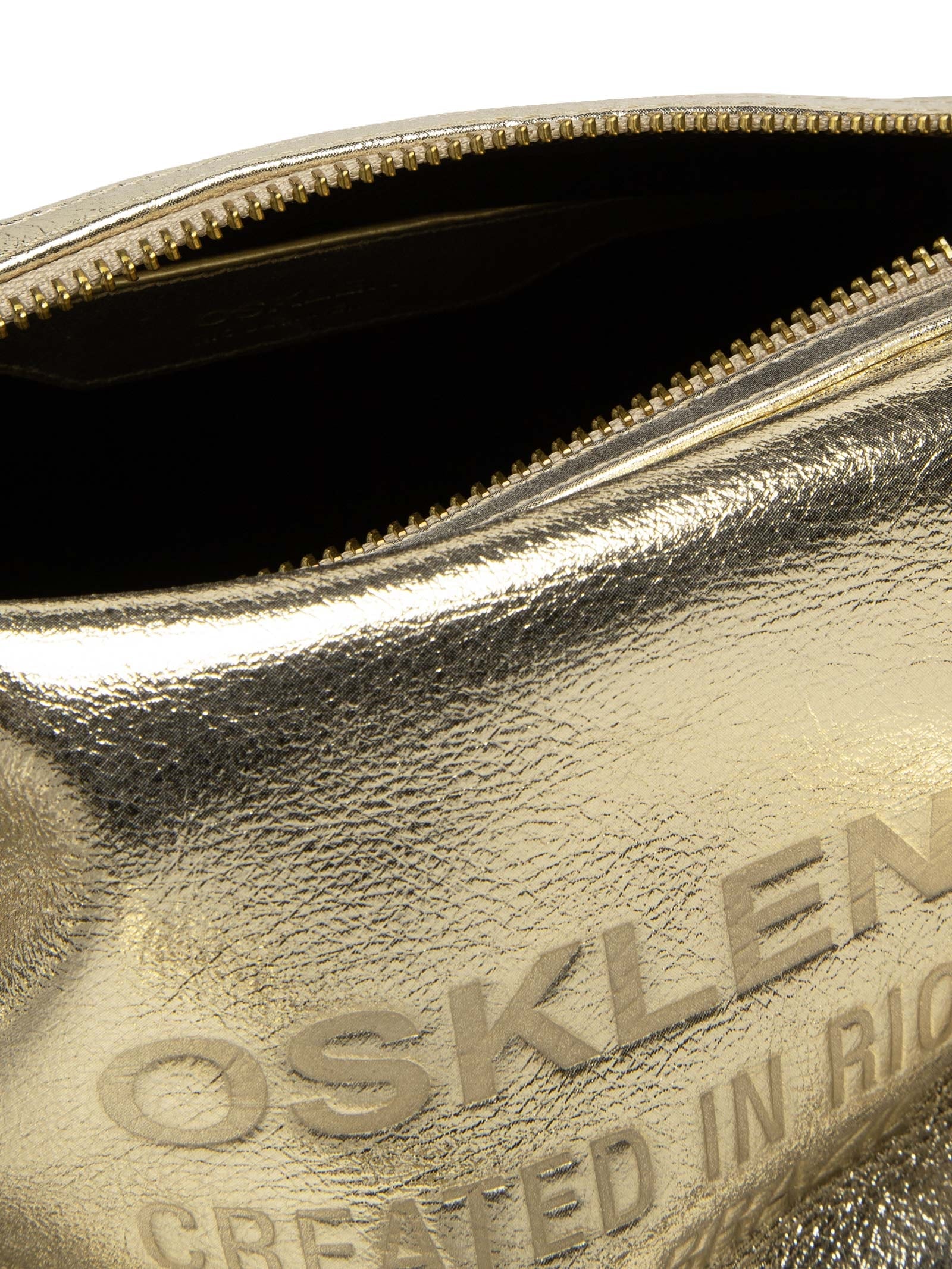 Bolsa Feminina Bakare Ouro Dourado Osklen