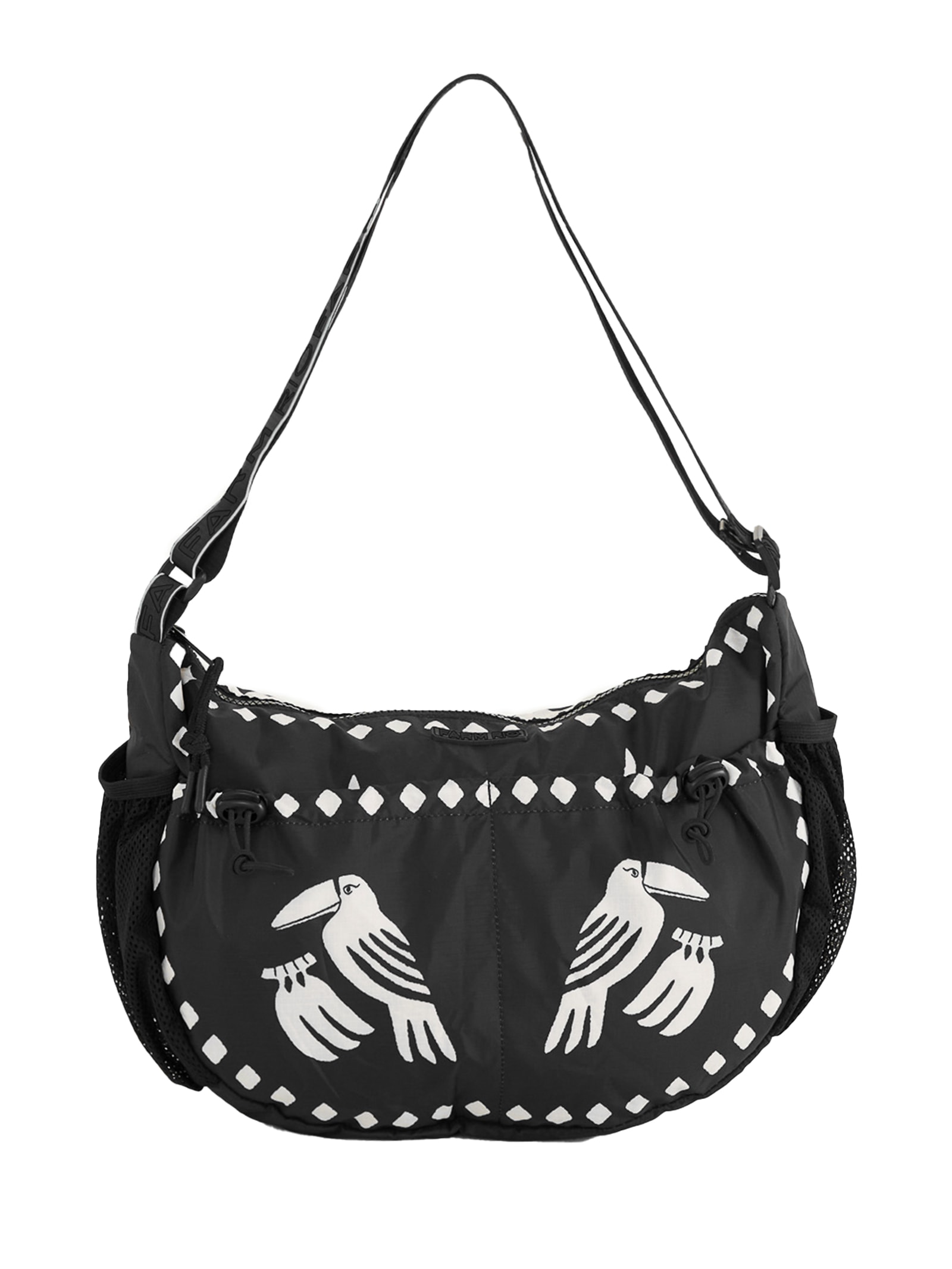 Bolsa Feminina Banana G Lenço Dia E Noite Preto Farm Etc