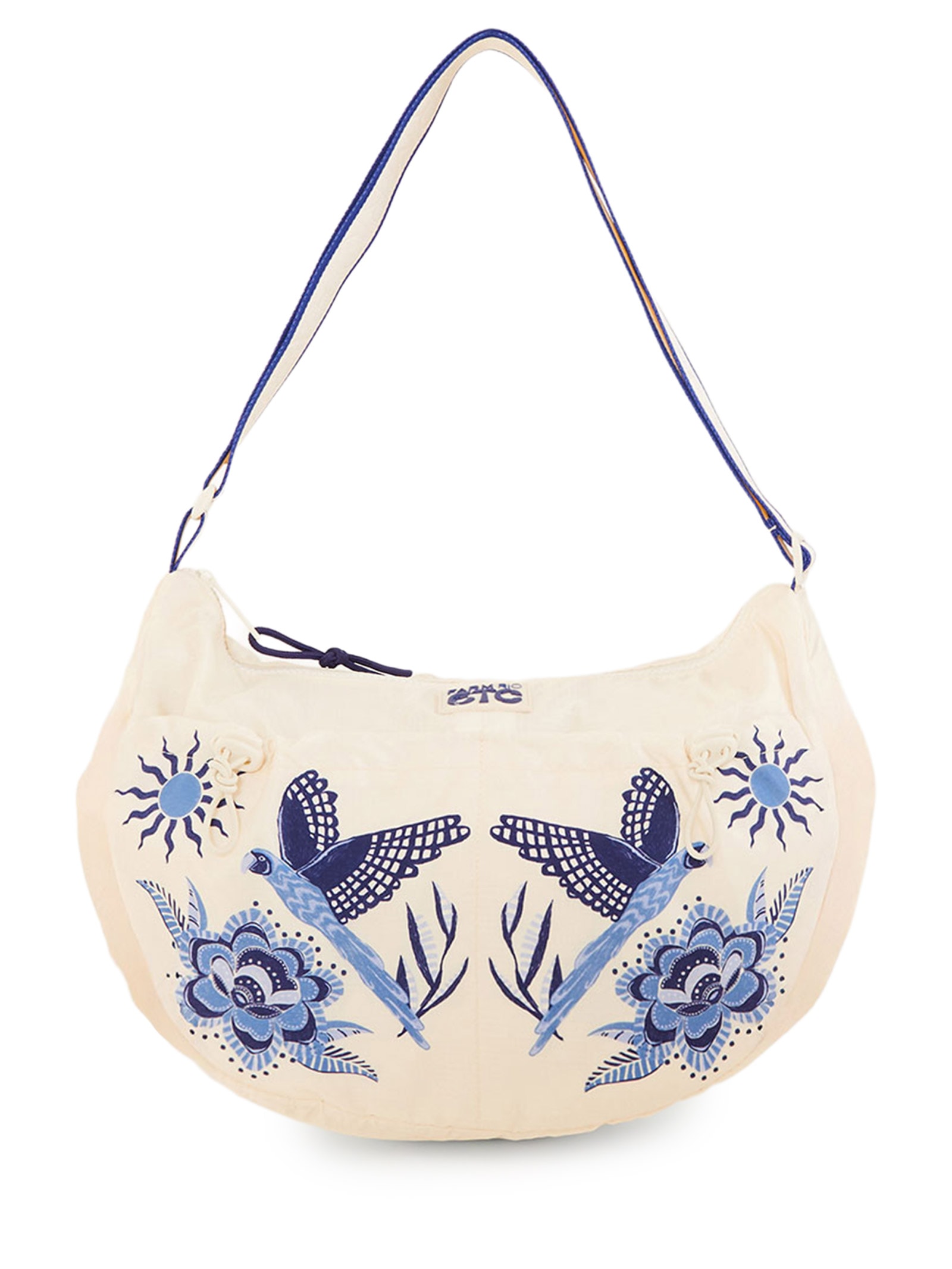 Bolsa Feminina Banana G Ri Tropical Branco Farm Etc