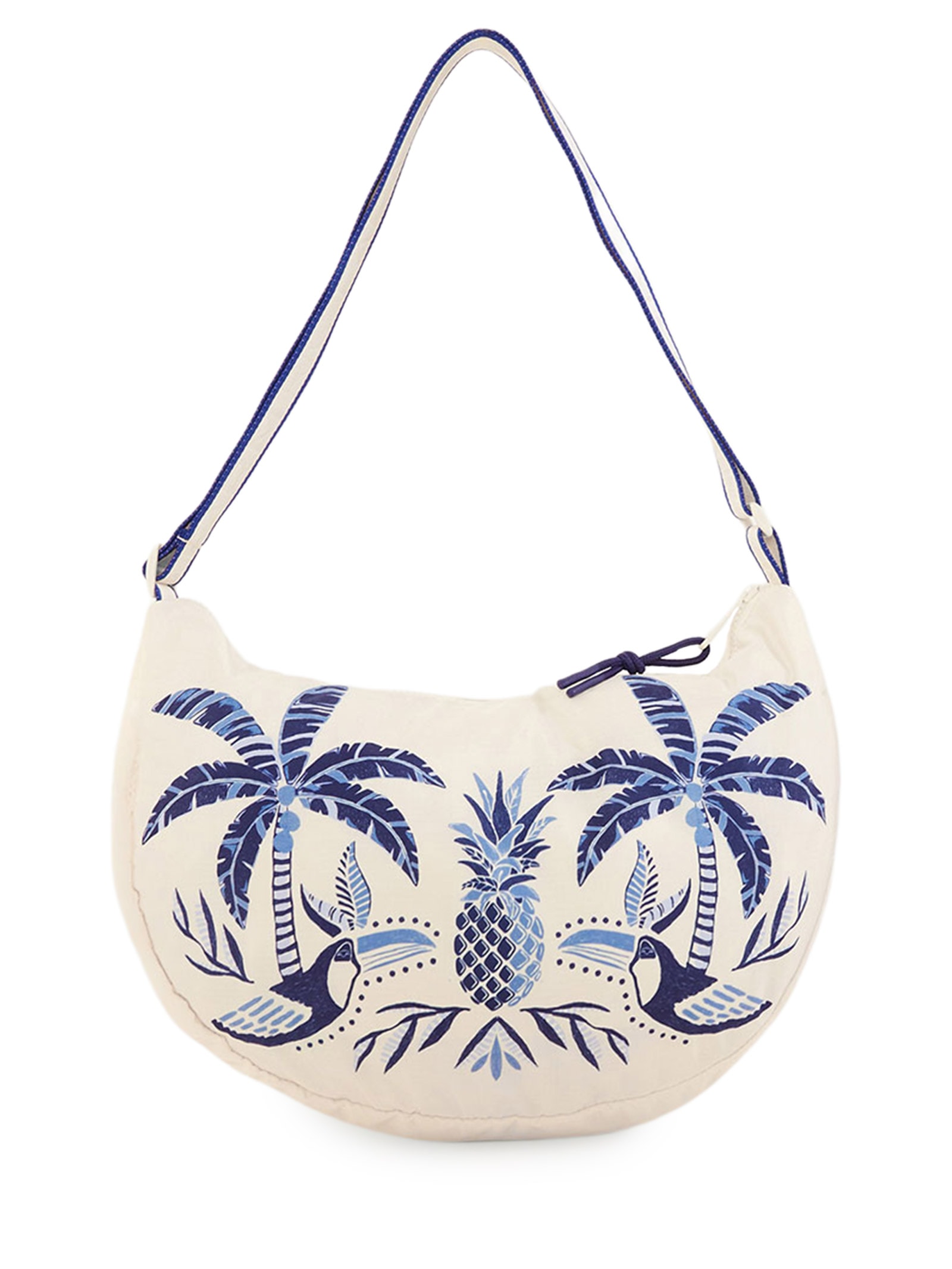 Bolsa Feminina Banana G Ri Tropical Branco Farm Etc