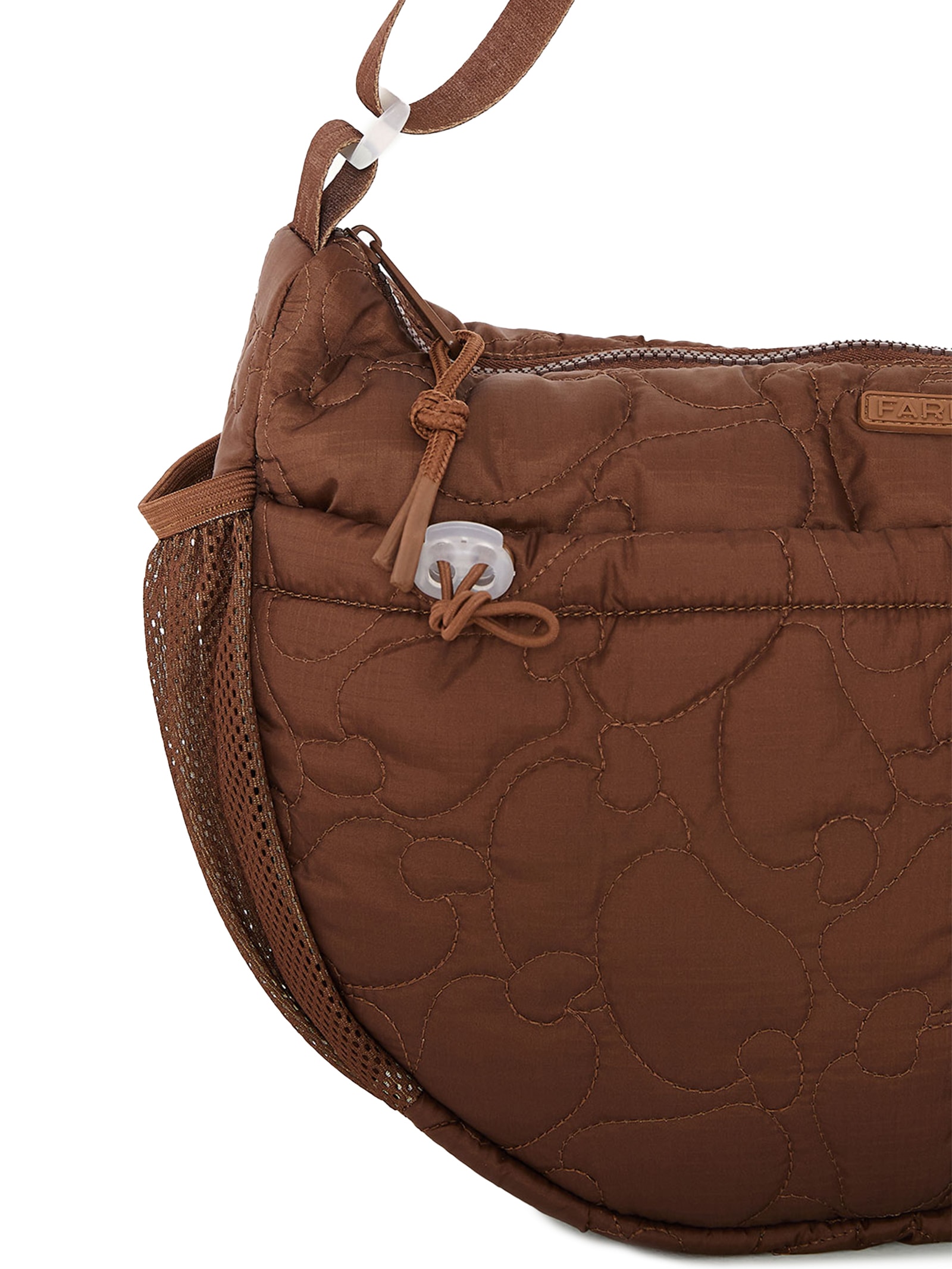 Bolsa Feminina Banana G Terra Marrom Farm Etc